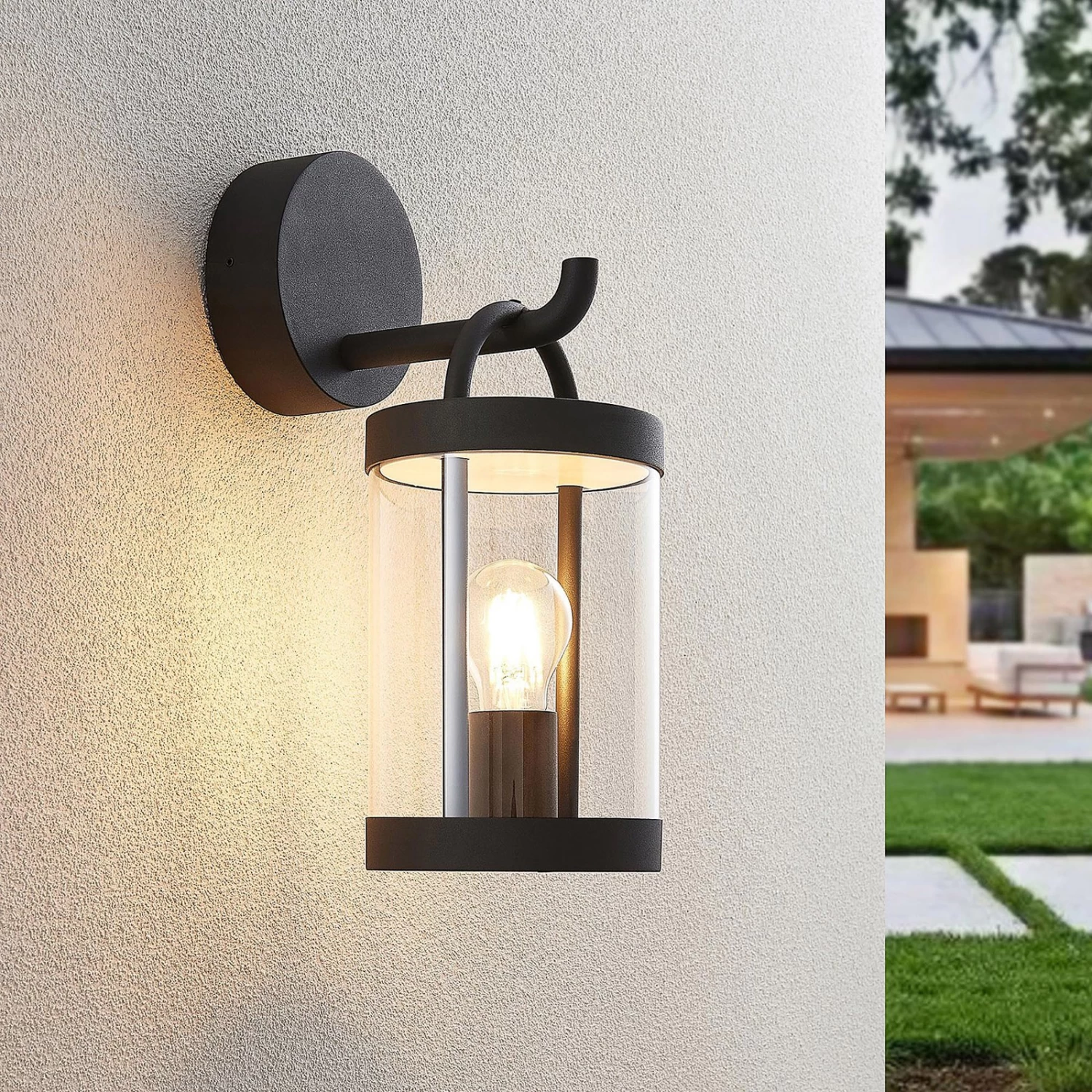 Lucande Cassian AuĂenwandleuchte, 2er-Set â Bild 2
