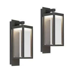 Lucande Ferdinand LED-Außenwandleuchte Im 2er-Set