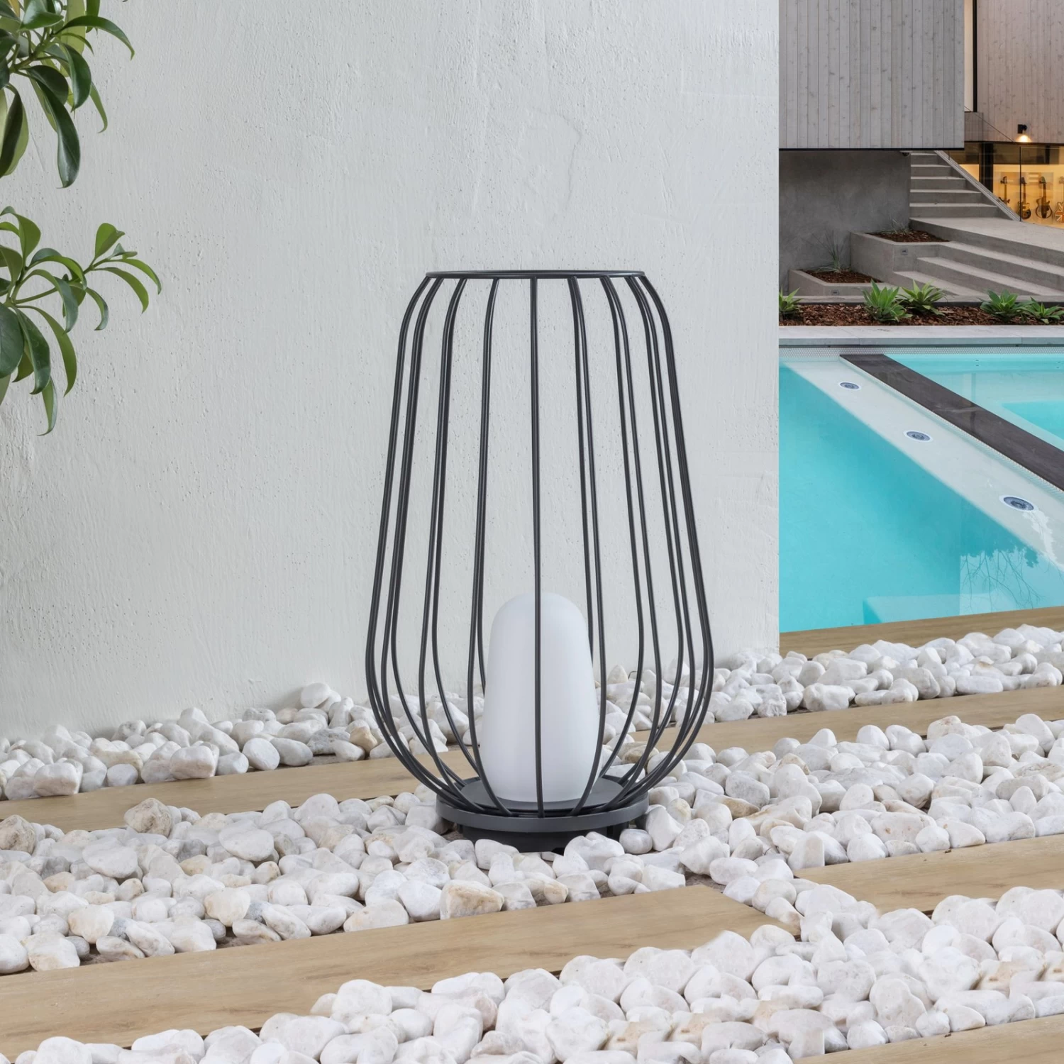 Lucande Chandan Terrassenleuchte 52,7 Cm – Bild 2