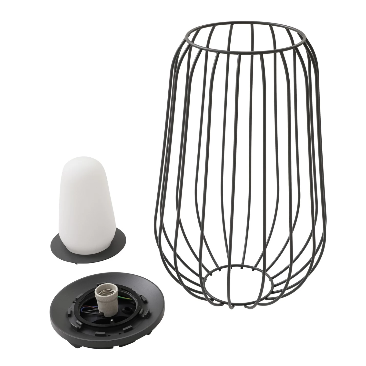 Lucande Chandan Terrassenleuchte 52,7 Cm – Bild 8