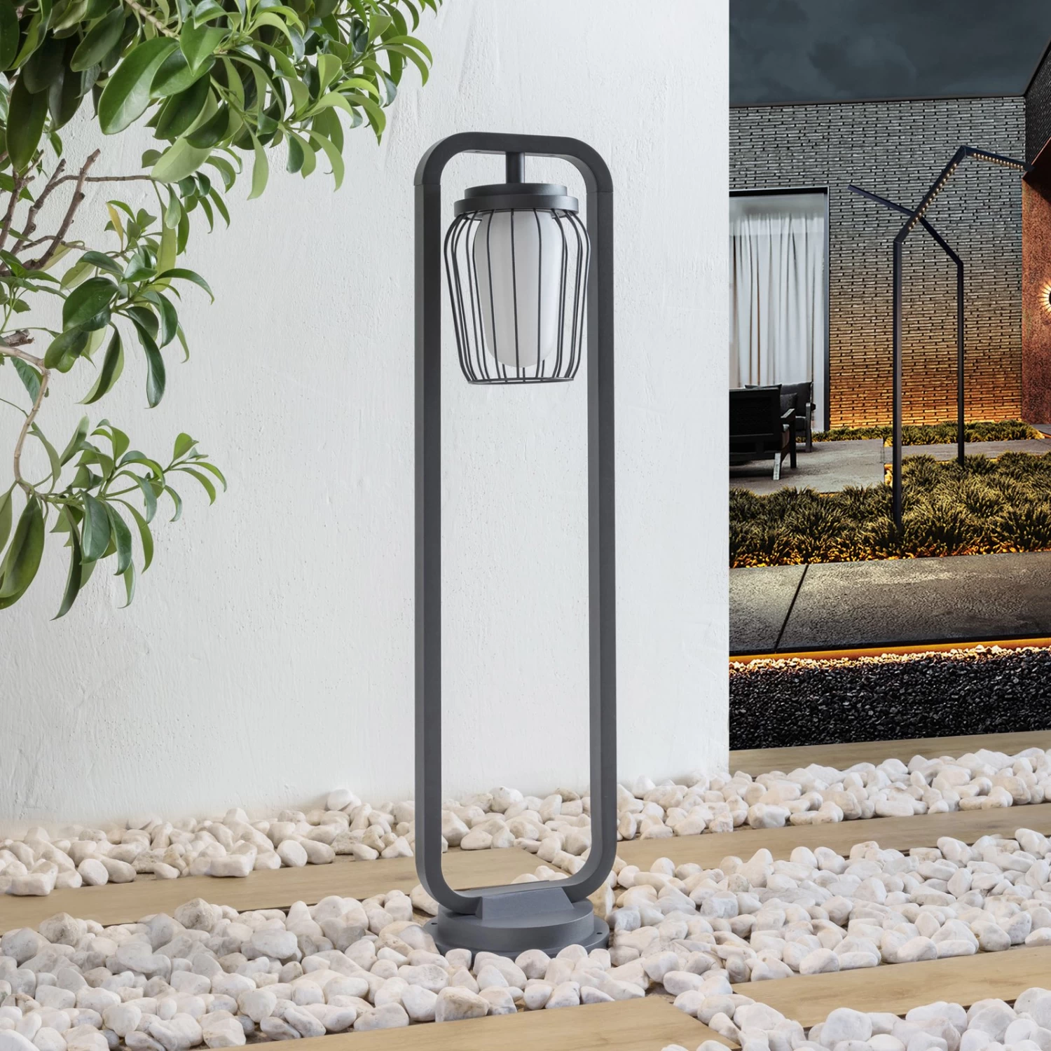 Lucande Chandan Wegeleuchte 90 Cm – Bild 2