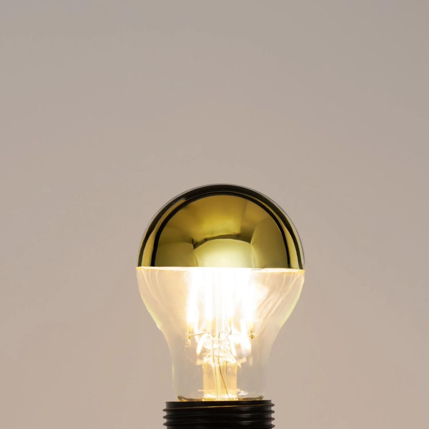 Lucande E27 3,5W LED-Kopfspiegellampe A60 2700K Gold 2er â Bild 7