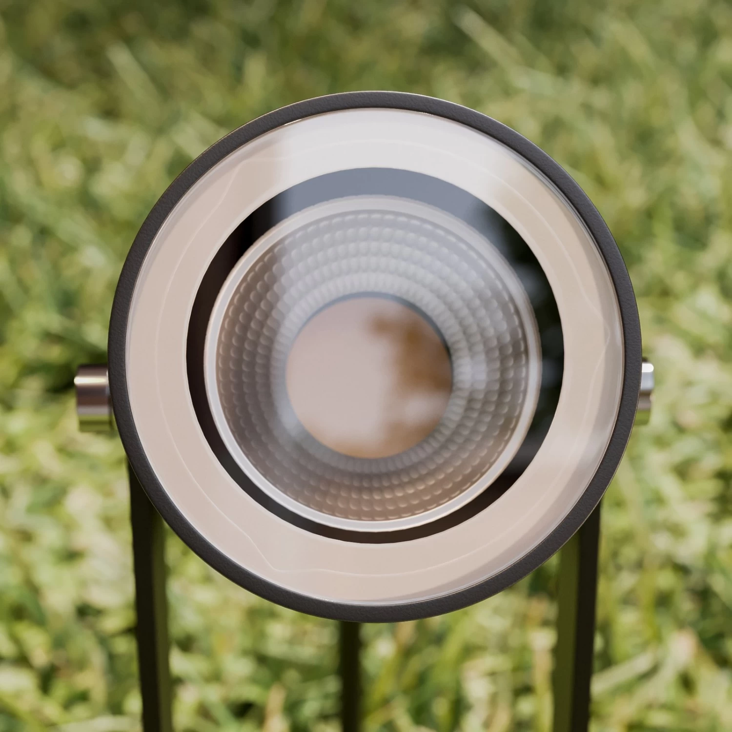 Lucande Außenstrahler Galina, Erdspieß Dunkelgrau 10cm 4er – Bild 8