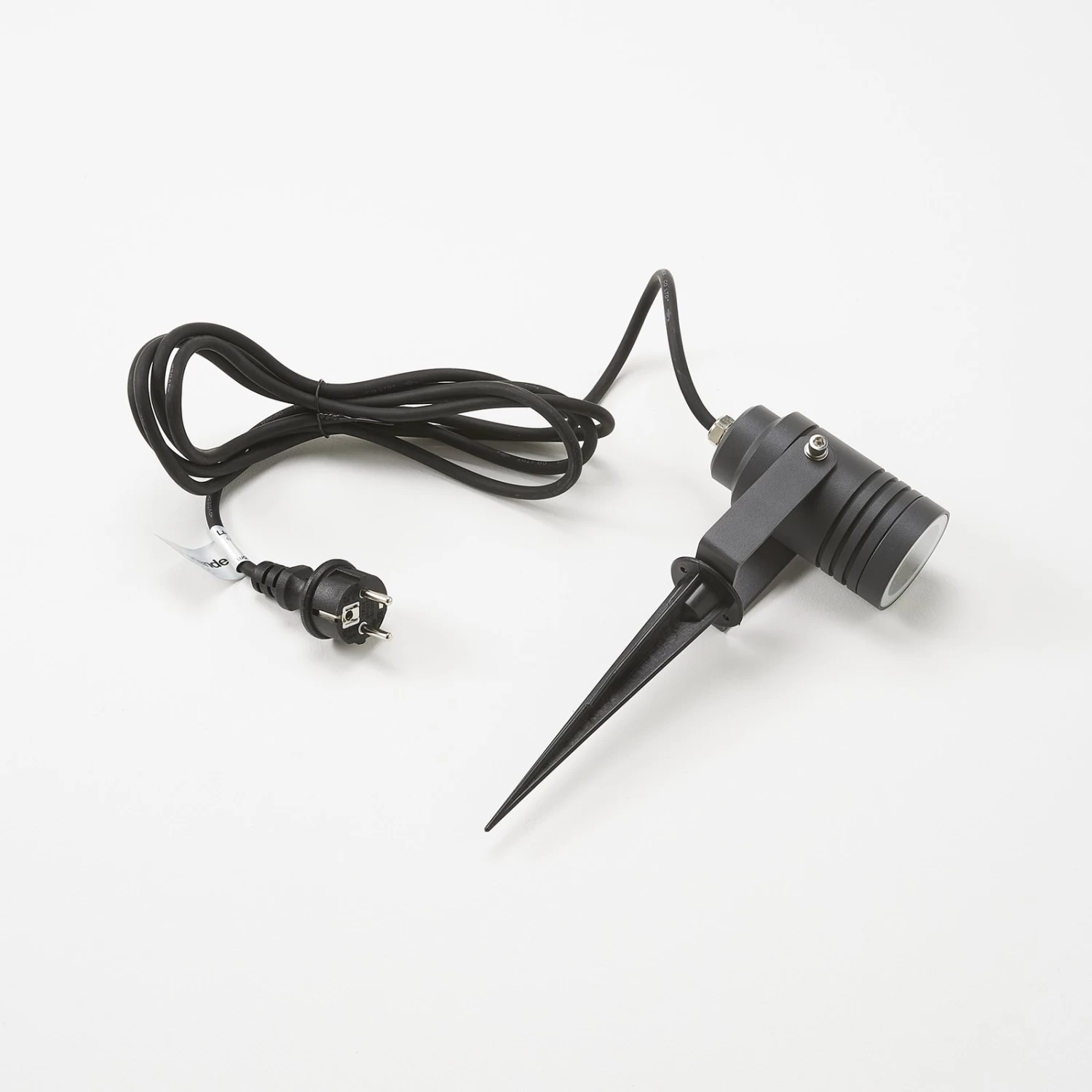 Lucande Außenstrahler Galina, Erdspieß Dunkelgrau 10cm 4er – Bild 9