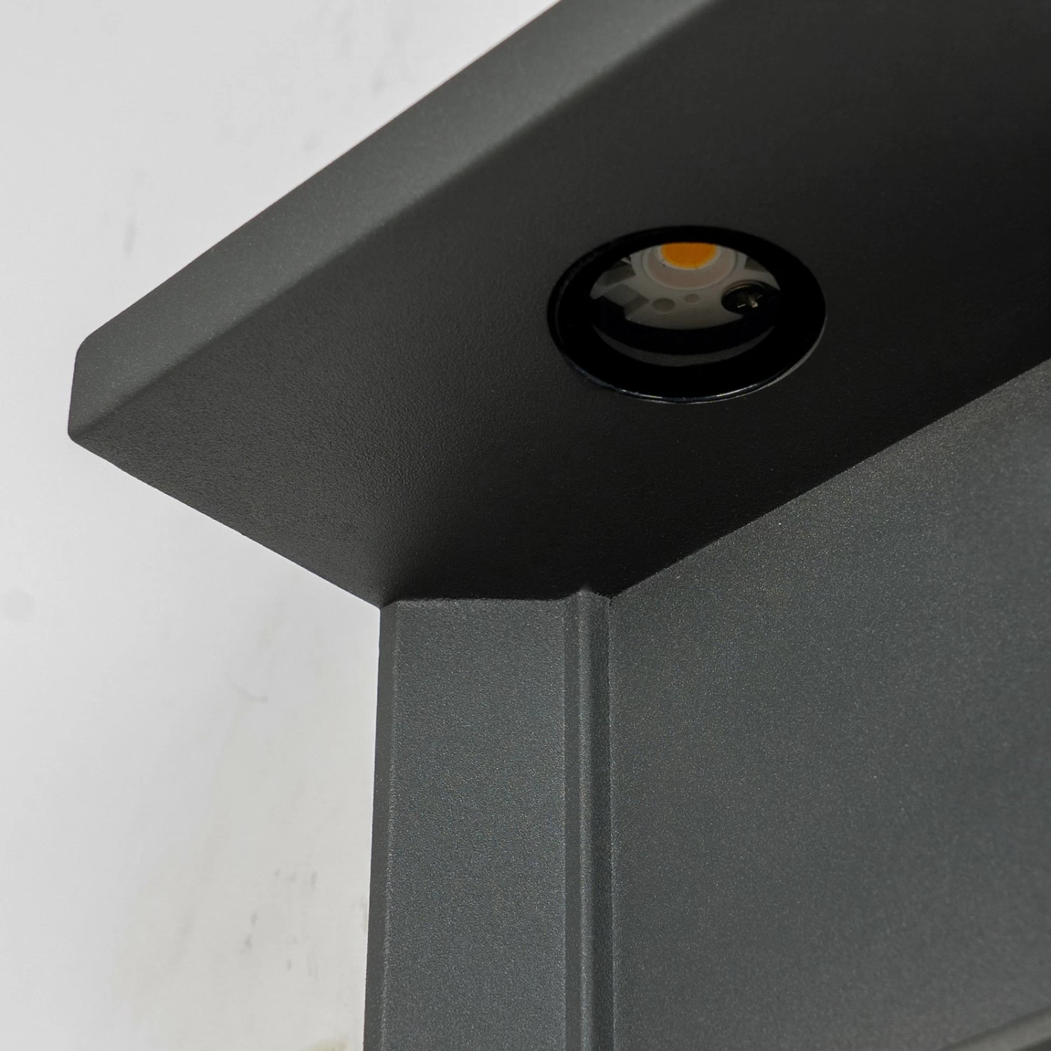 Lucande Zalinda LED-AuĂenwandleuchte In Dunkelgrau â Bild 8