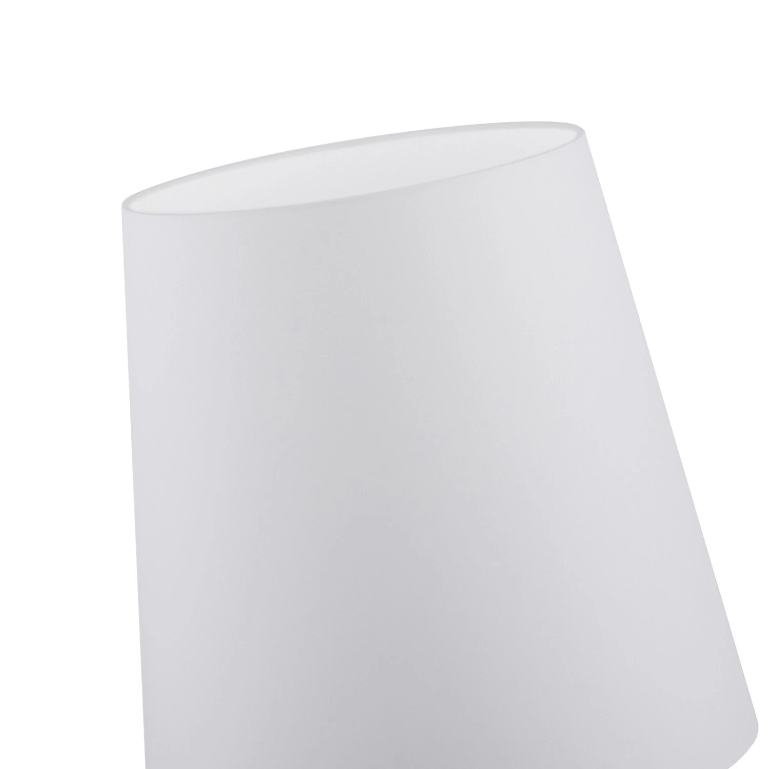 Lucande Elif Stehlampe Weiß, Konisch Eiche Dunkel – Bild 6