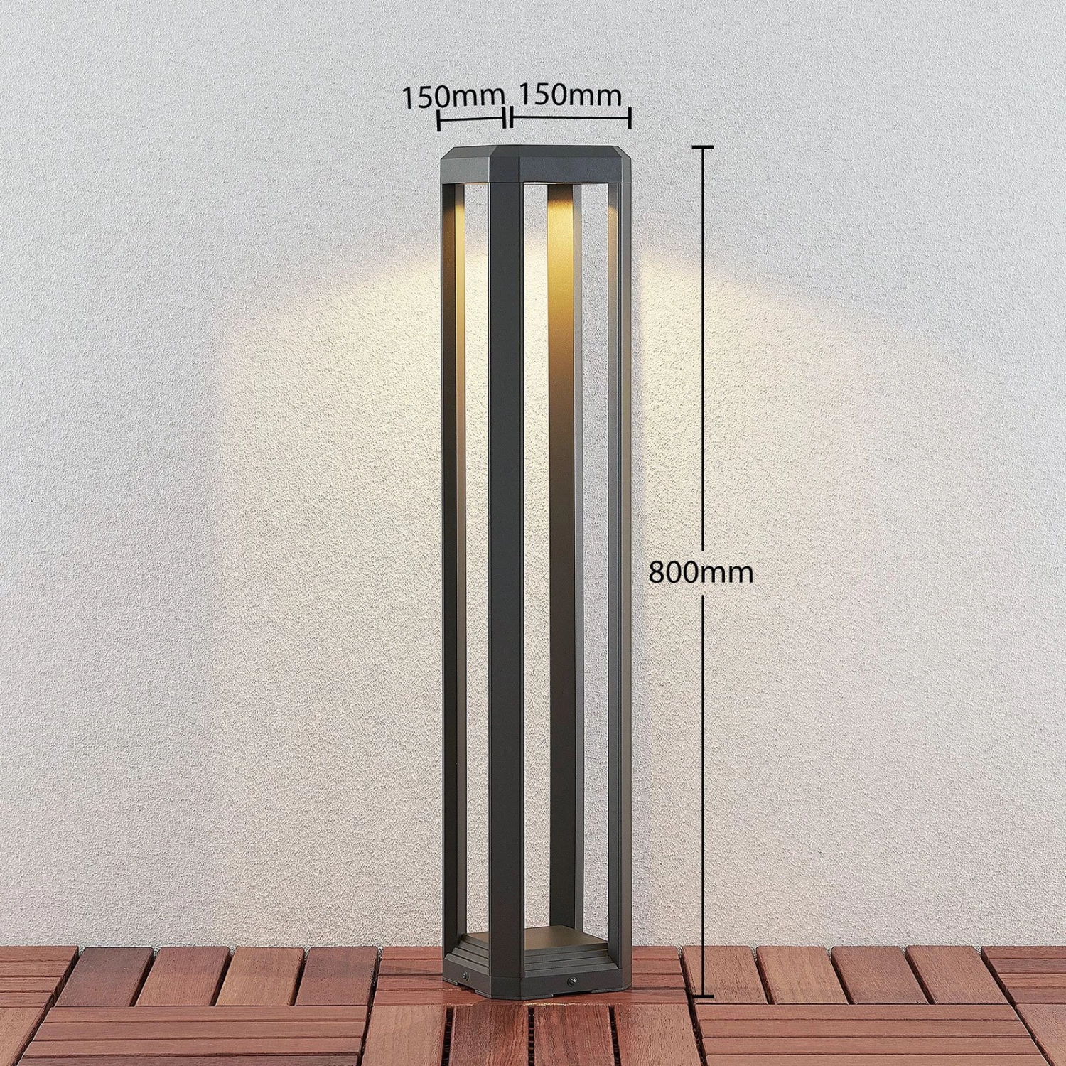 Lucande LED-Wegeleuchte Fery In Anthrazit, 80 Cm â Bild 4