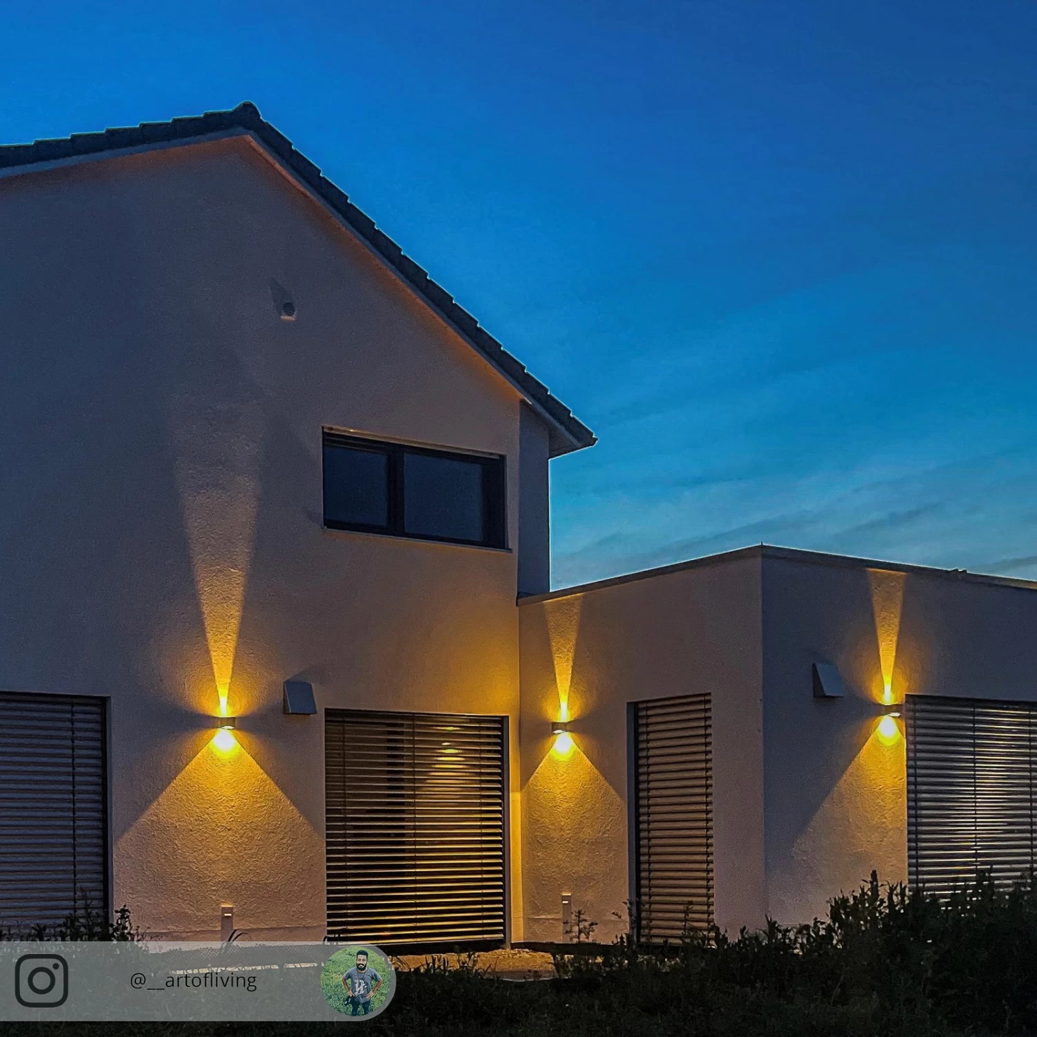 Lucande LED-AuĂenwandleuchte Jarno, Grafit â Bild 8