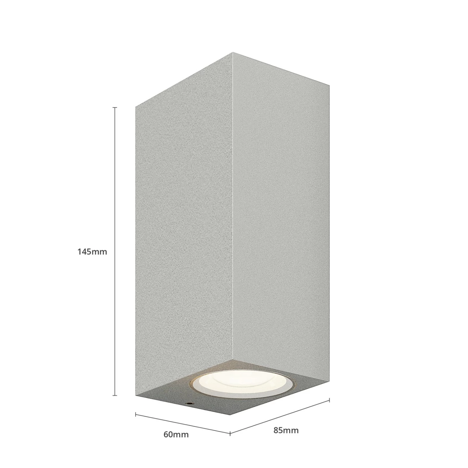 Lucande Silberne AuĂenwandleuchte Tavi M. Bridgelux LED â Bild 7