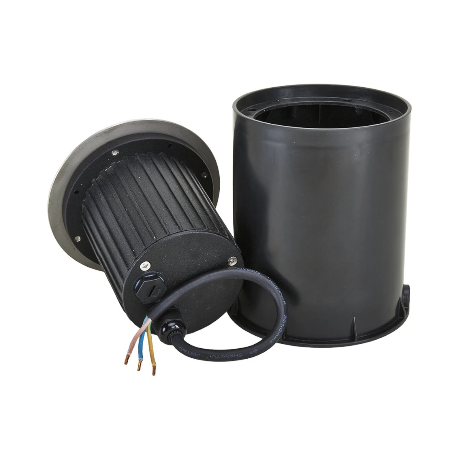 Lucande LED-Bodeneinbauleuchte Schwenkbar, IP67, Rund – Bild 4