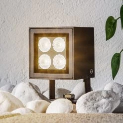 Lucande Erdspießstrahler Charlie Mit LED Für Außen, IP65