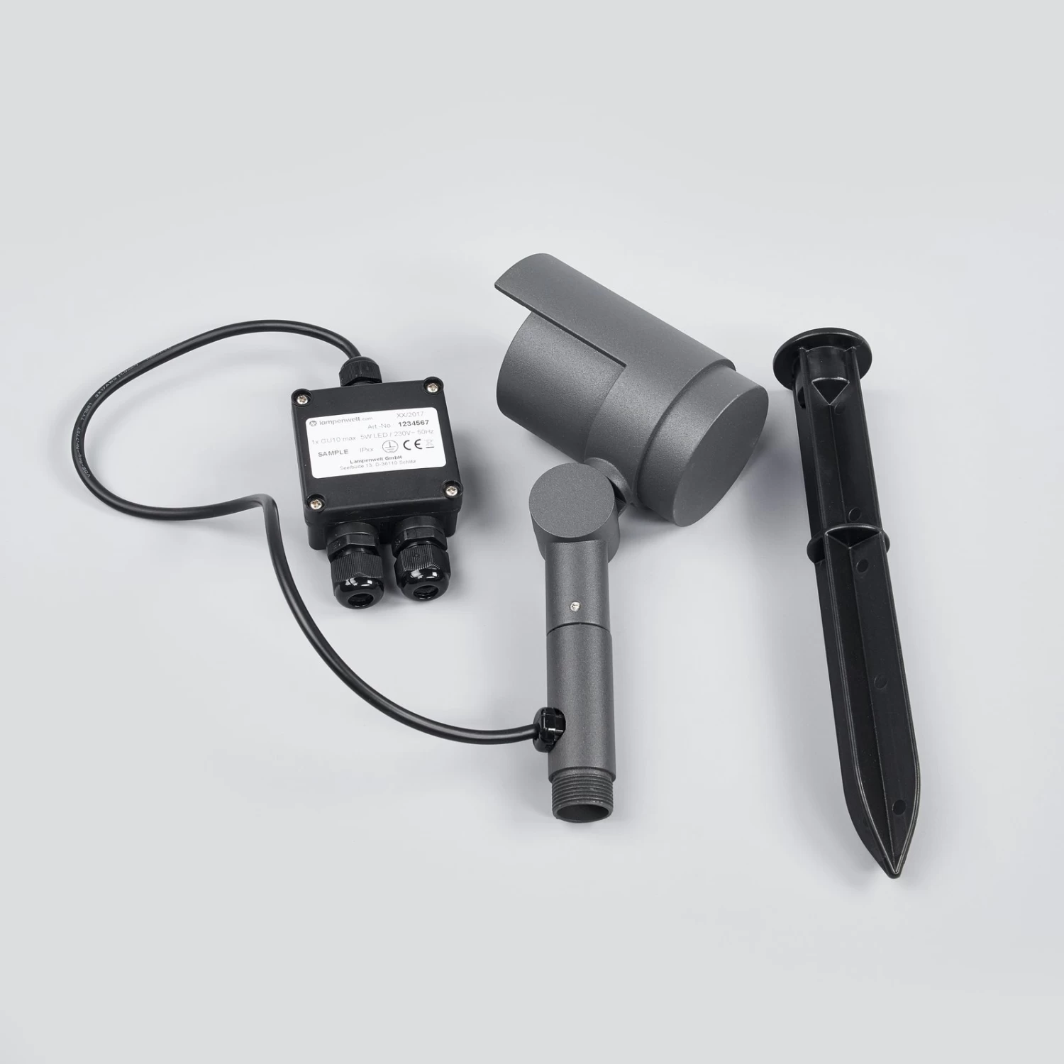 Lucande Erdspießstrahler Beatrix Mit LEDs – Bild 6