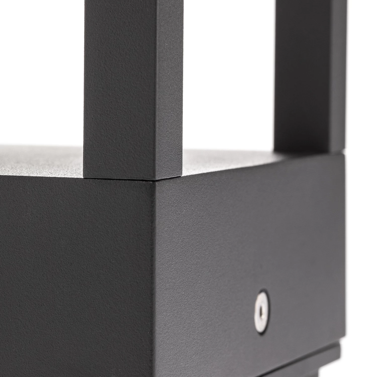 Lucande LED-Sockellampe Carlota, Dunkelgrau, 50 Cm â Bild 5