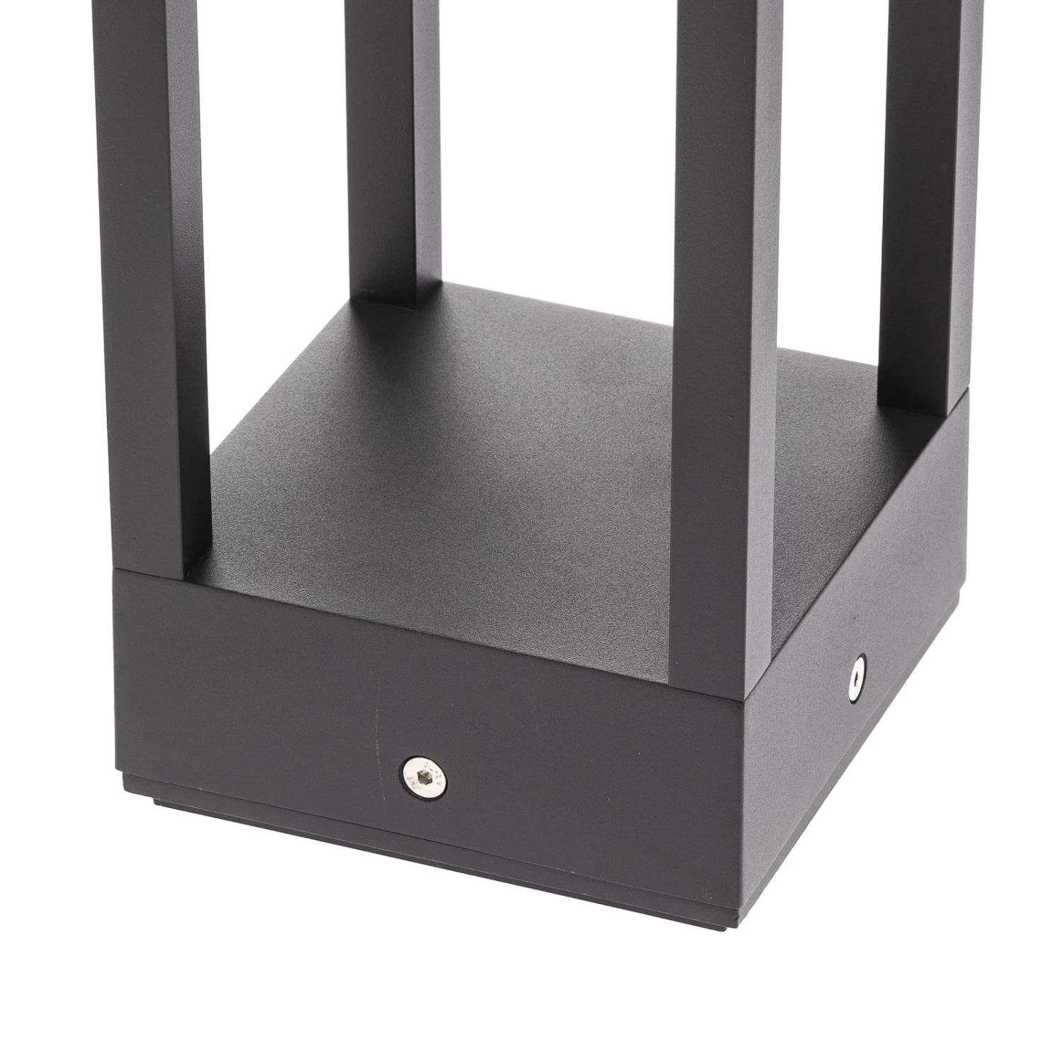 Lucande LED-Sockellampe Carlota, Dunkelgrau, 50 Cm â Bild 6