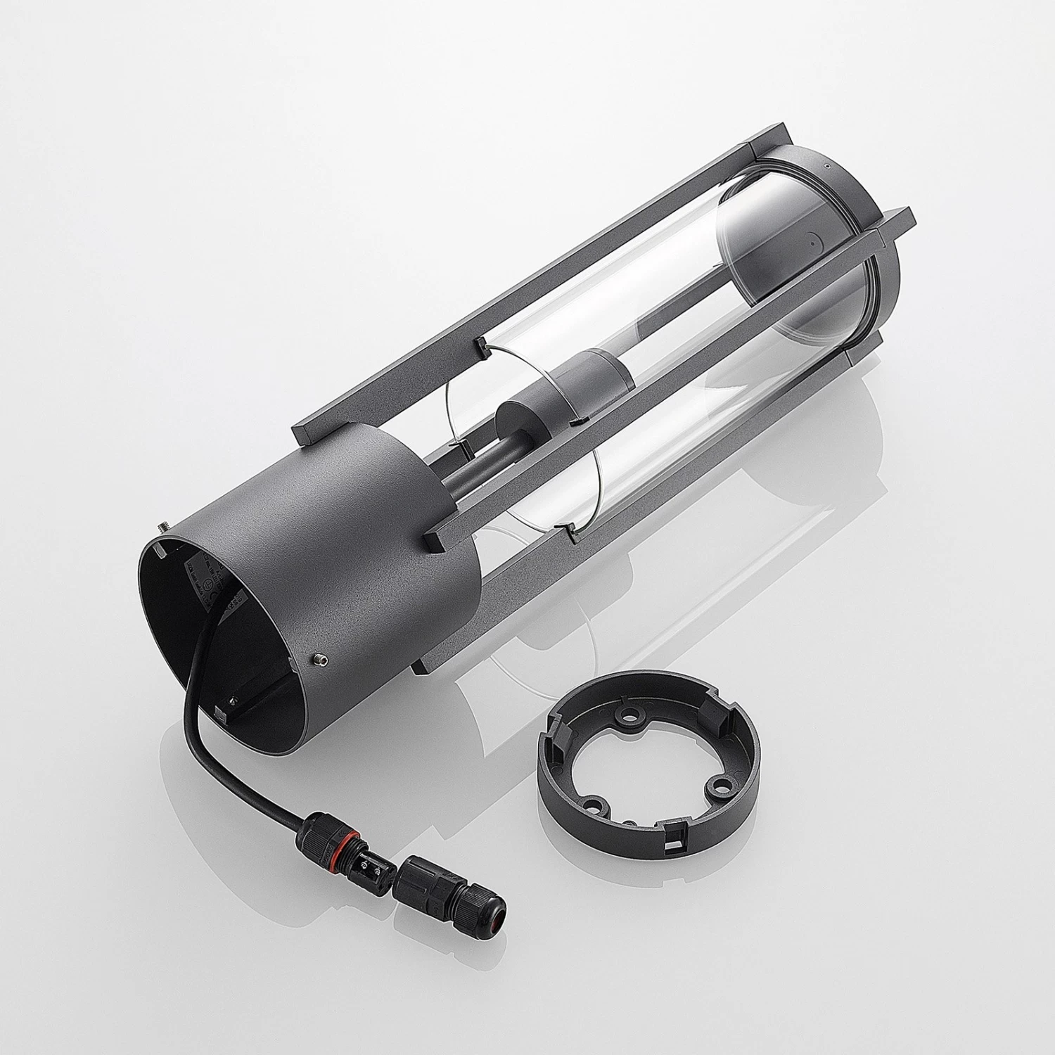 Lucande Brienne Sockelleuchte Aus Aluminium – Bild 8