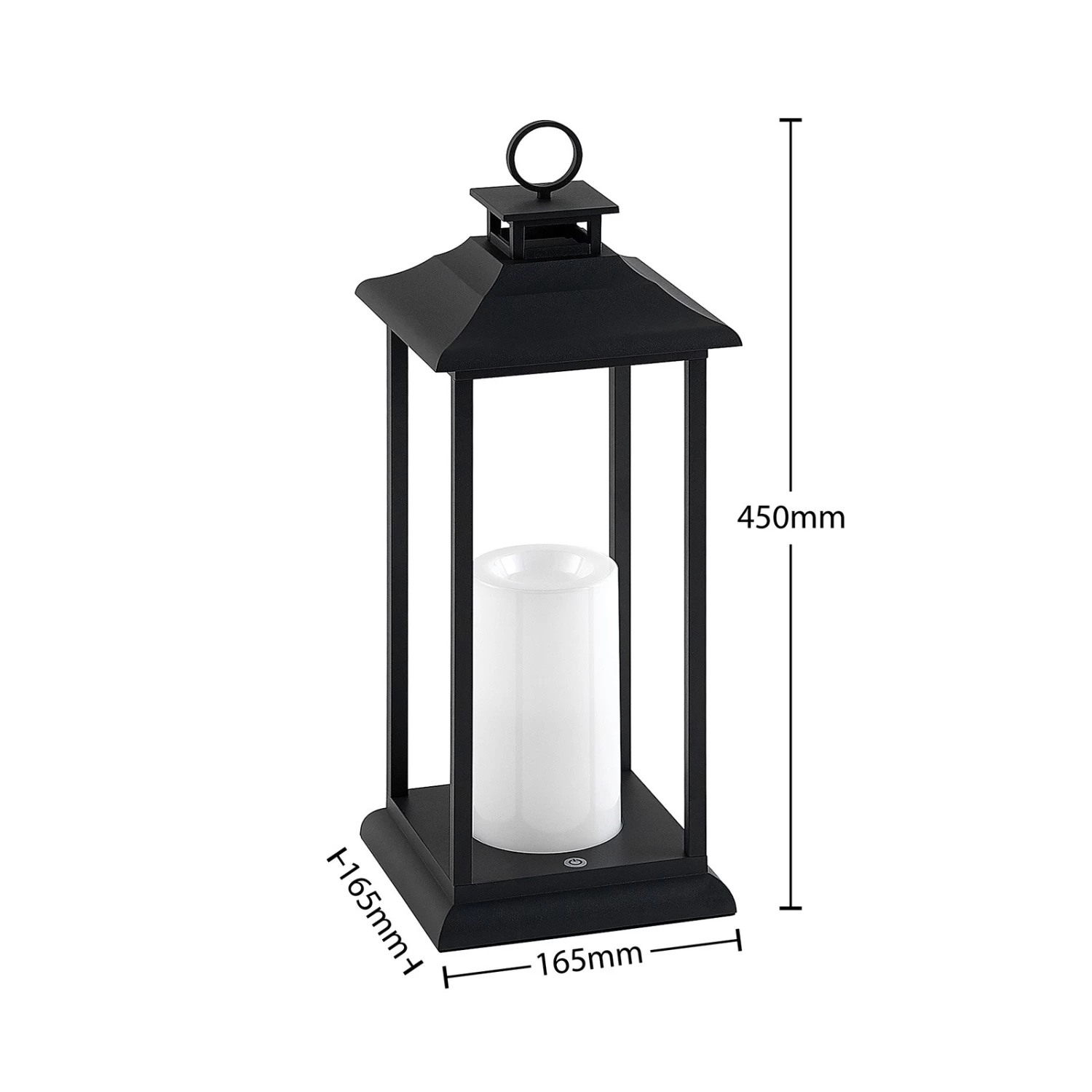 Lucande Vadik LED-Außenlaterne Mit Akku – Bild 4