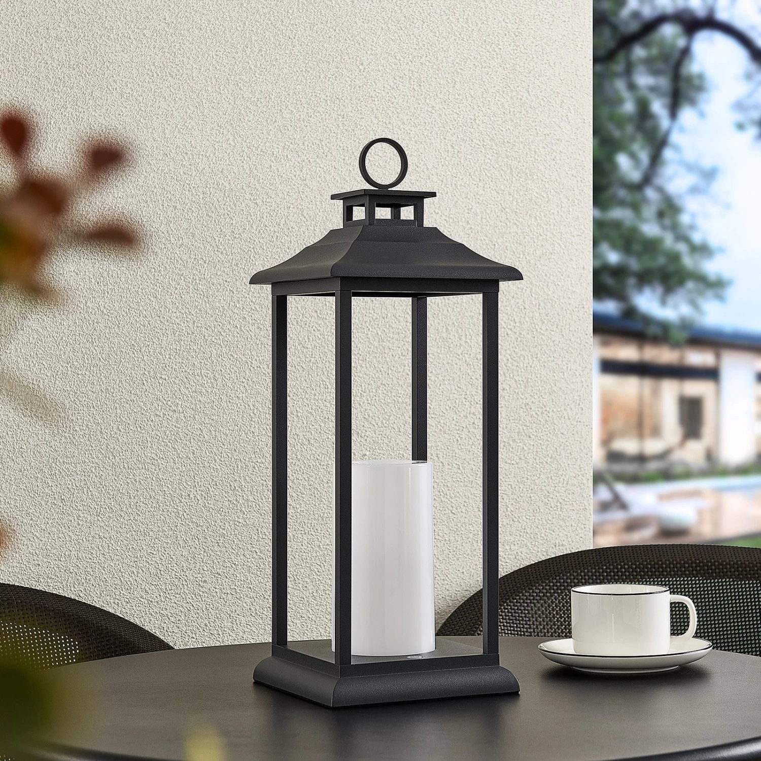 Lucande Vadik LED-Außenlaterne Mit Akku – Bild 5