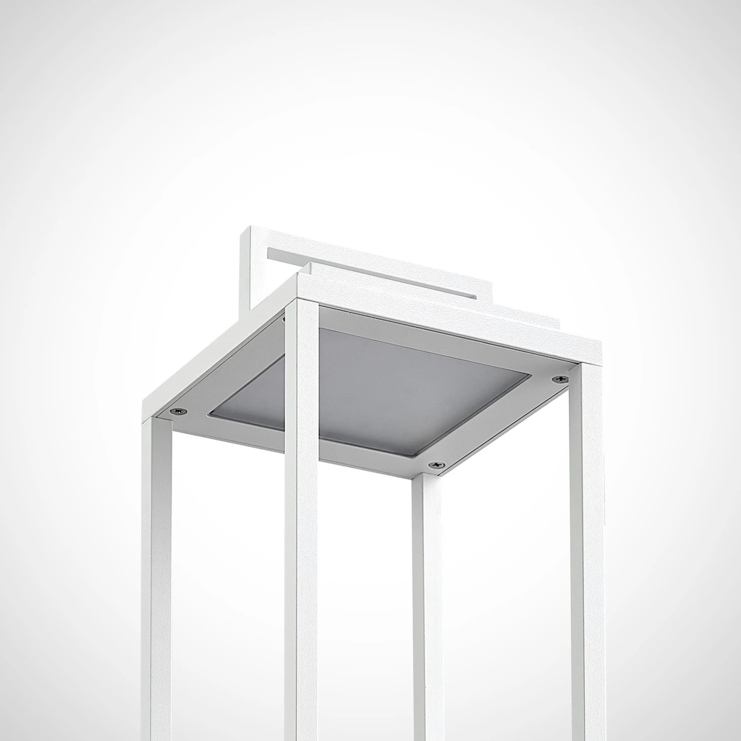 Lucande Elaja LED-Außenlaterne, USB, Weiß – Bild 3