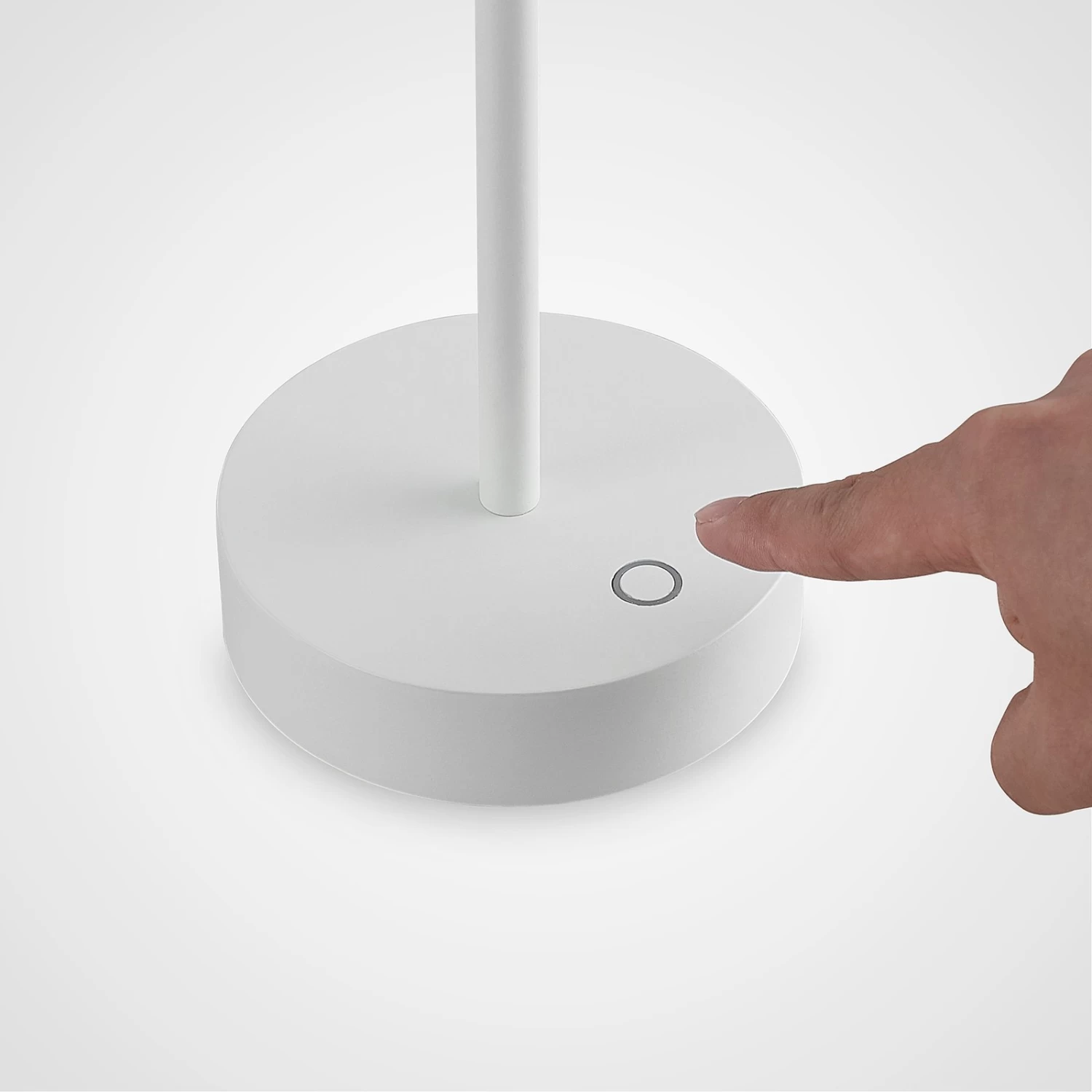 Lucande Halona LED-Tischlampe, Akku, USB, Weiß – Bild 5