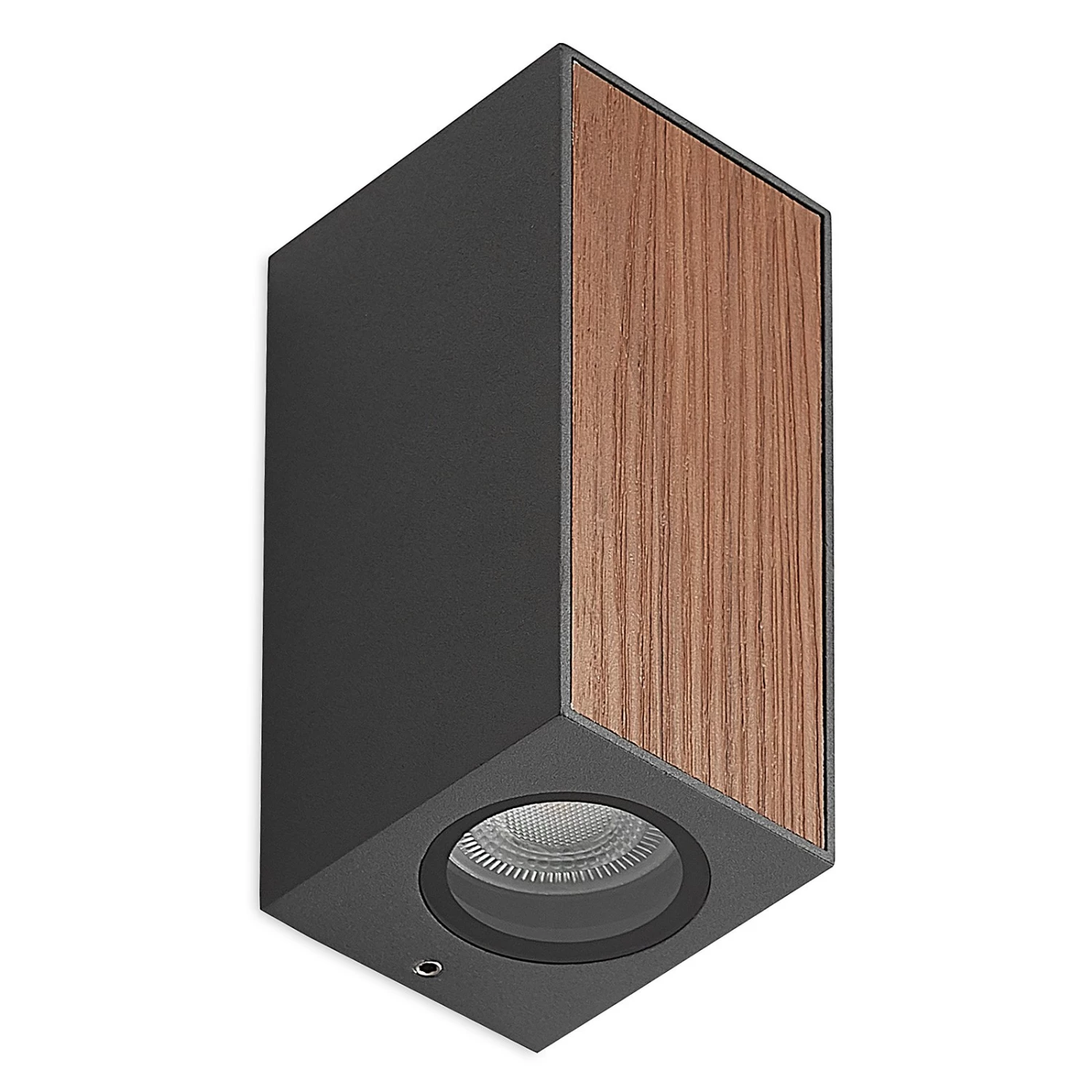 Lucande Cimala Außenwandlampe 2xGU10, Höhe 16,5cm – Bild 3