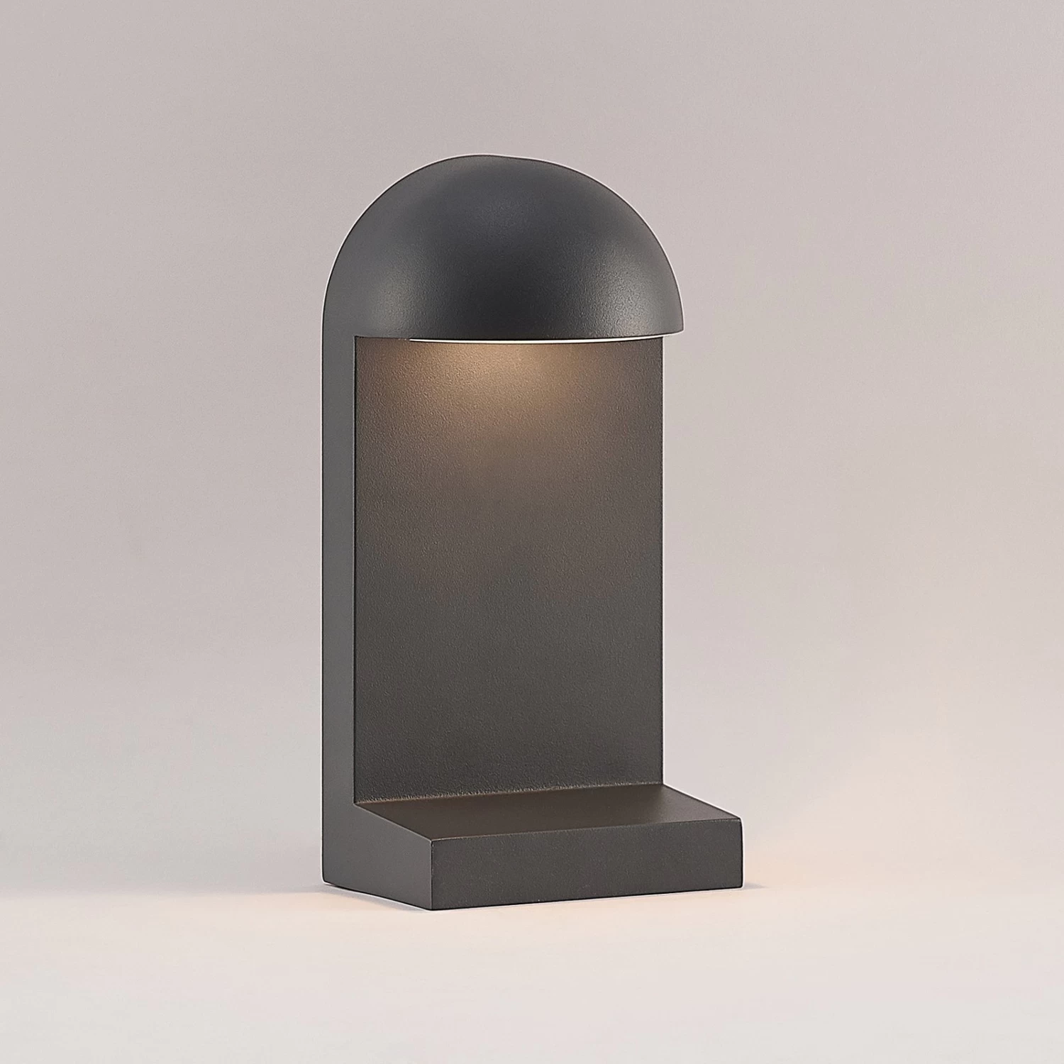 Lucande Jasmia AuĂenwandlampe, Dunkelgrau, G9 â Bild 5