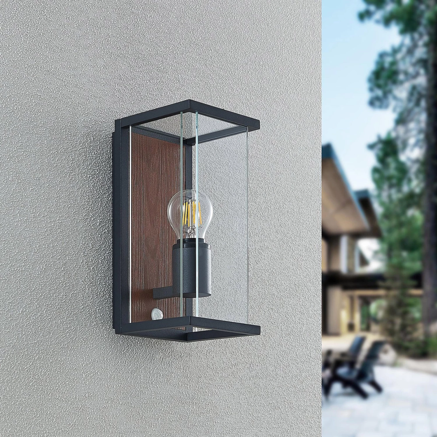 Lucande Elwin Wandleuchte, Einflammig, Sensor â Bild 2