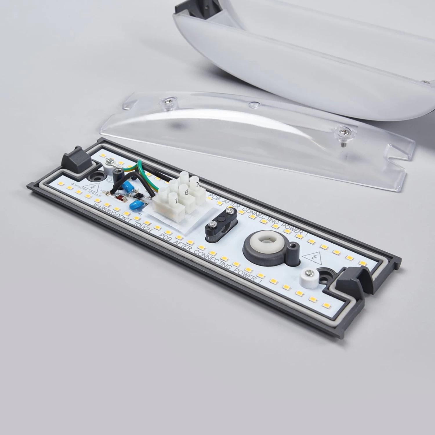 Lucande LED-AuĂenwandleuchte Akira, Anthrazit â Bild 9