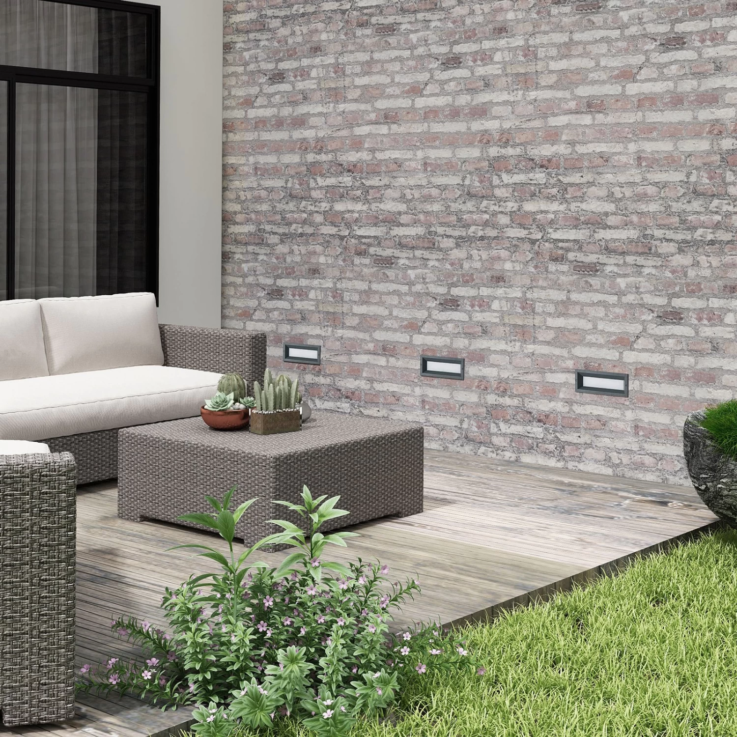 Lucande Lachlain LED-Wandeinbaulampe Für Außen – Bild 3