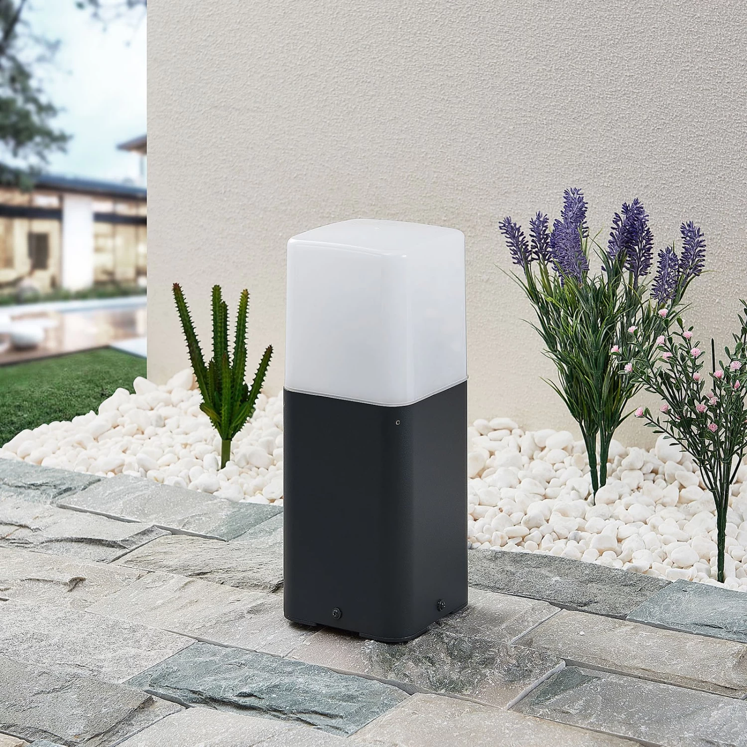 Lucande Obuna Sockelleuchte, Höhe 30 Cm â Bild 3