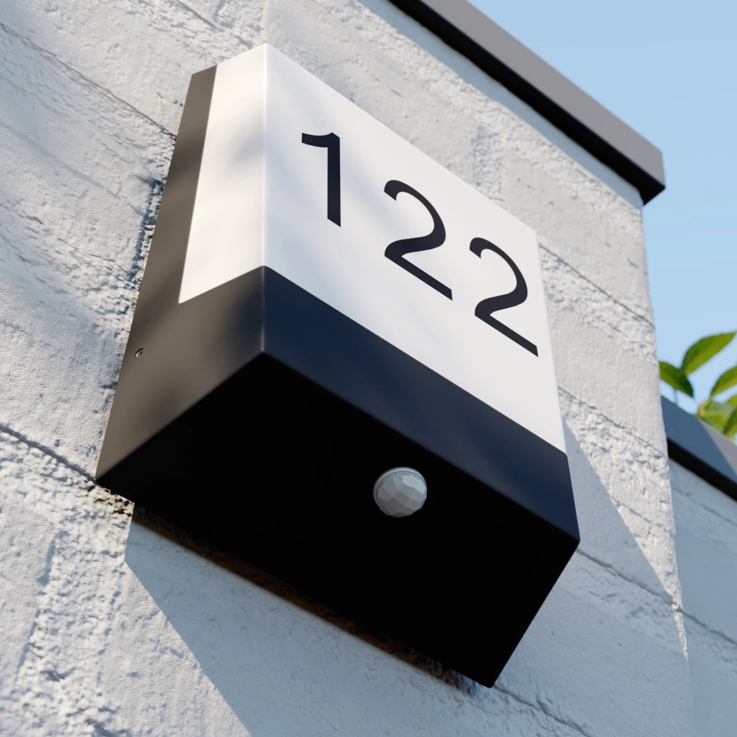 Lucande Kosman LED-Hausnummernleuchte, Sensor – Bild 9