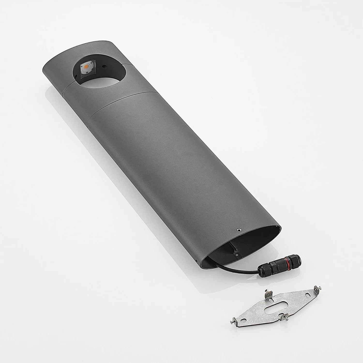 Lucande Forama LED-Wegeleuchte, Dunkelgrau – Bild 9