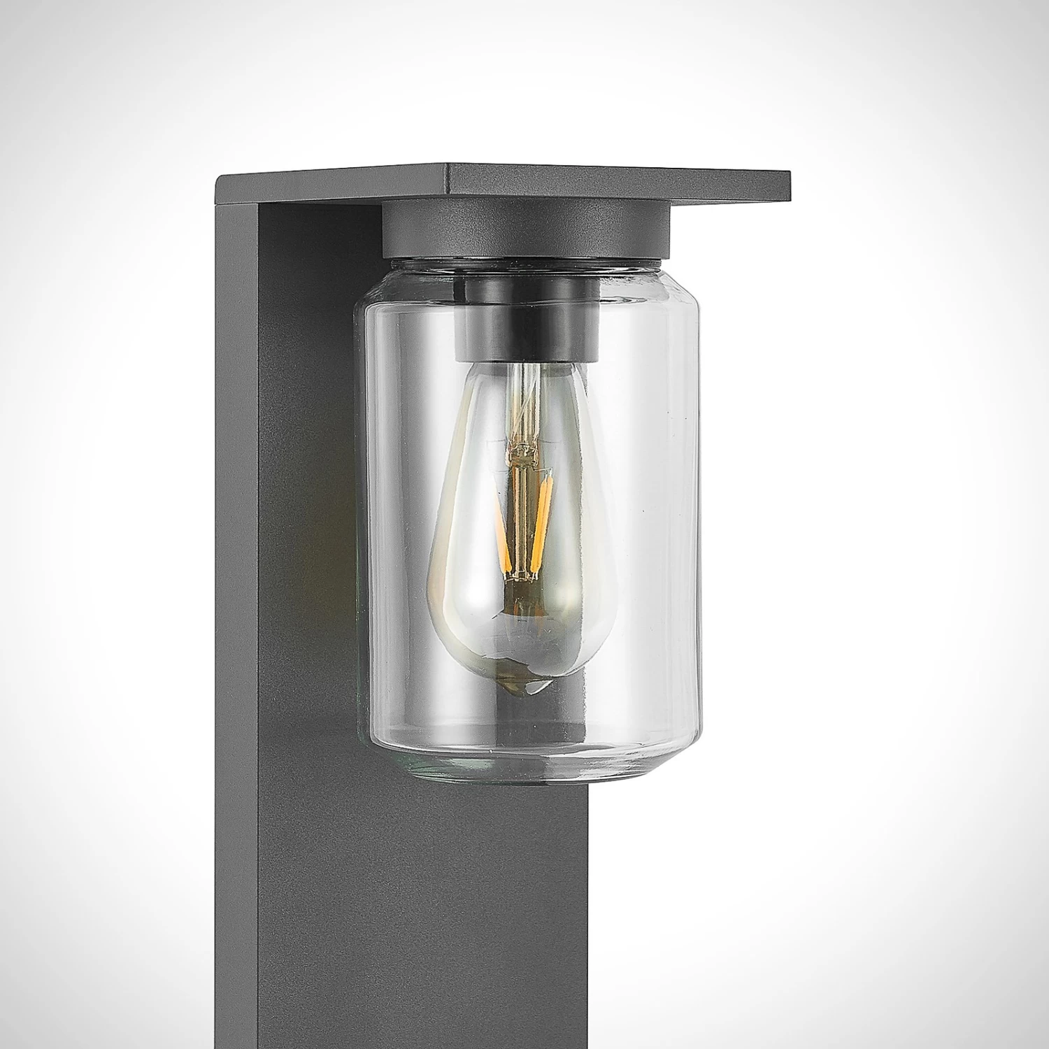 Lucande Semka Wegeleuchte, 65 Cm, Dunkelgrau â Bild 8