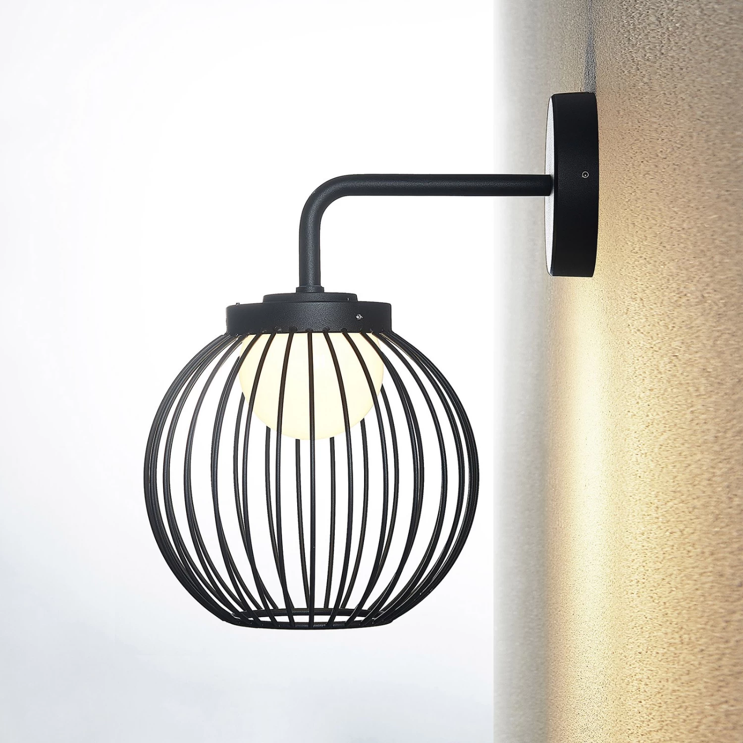 Lucande Kartivan LED-AuĂenwandleuchte Mit IP65 â Bild 6