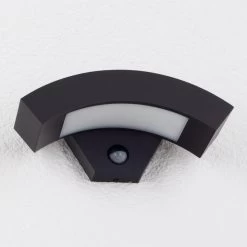 Lucande Lennik - LED-Außenwandleuchte Mit Bewegungssensor