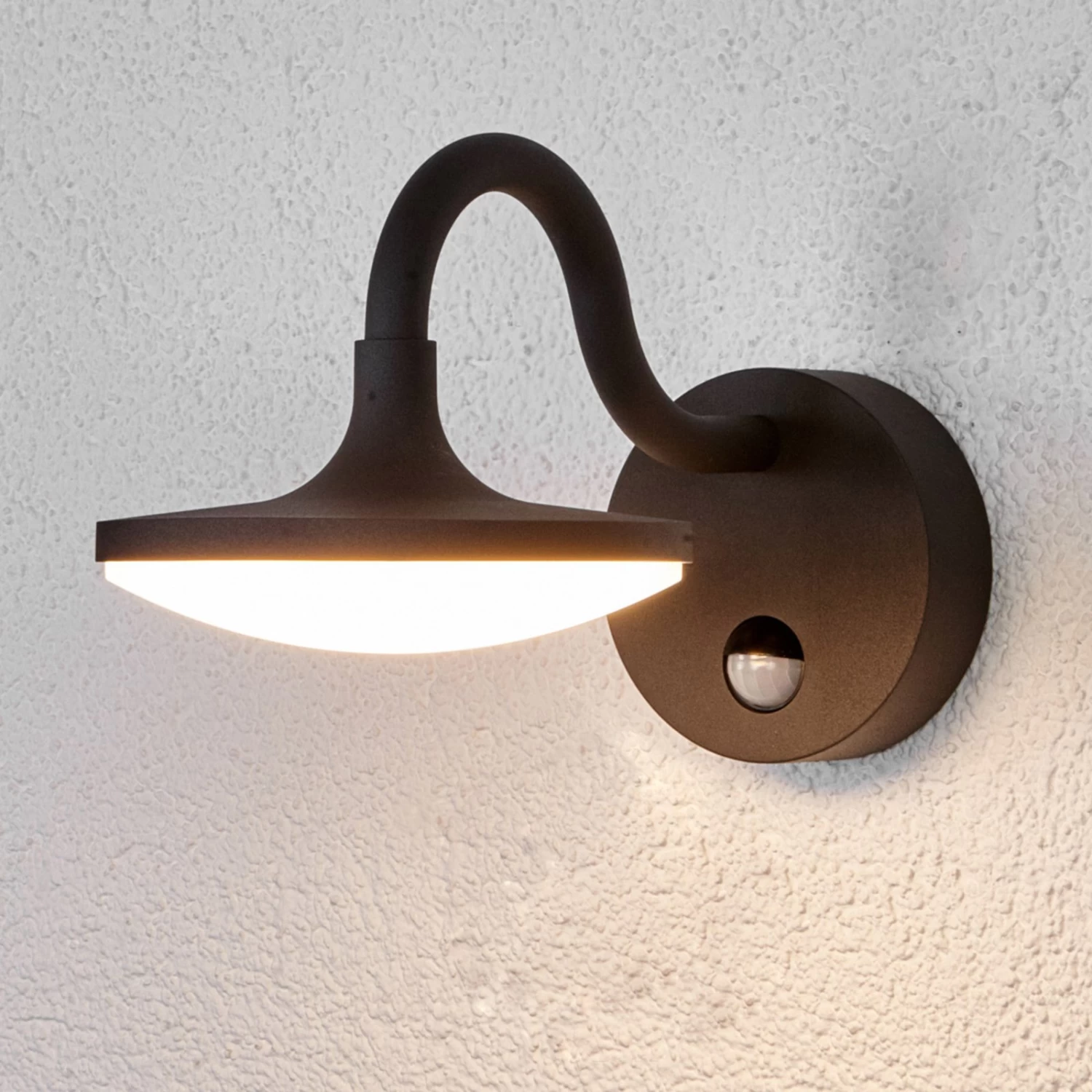 Lucande Finny - LED-AuĂenwandlampe Mit Bewegungsmelder