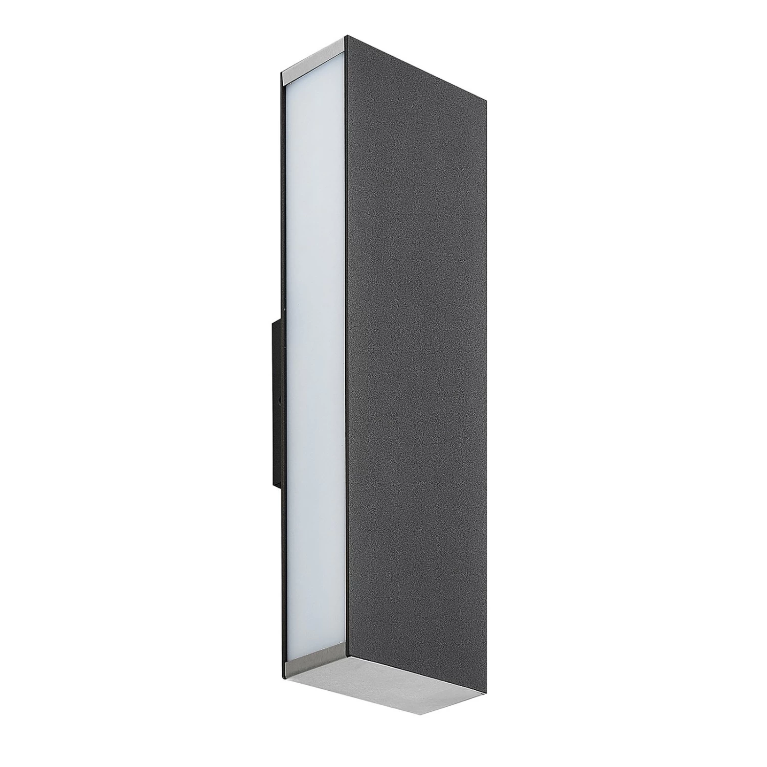 Lucande Aegisa LED-AuĂenwandlampe, Eckig â Bild 3