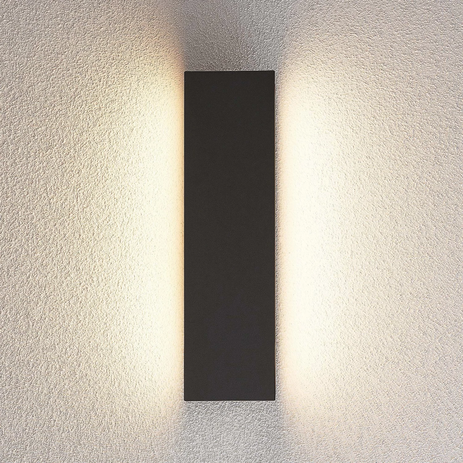 Lucande Aegisa LED-AuĂenwandlampe, Eckig â Bild 6