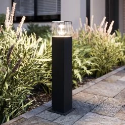 Lucande Keke Sockelleuchte, Höhe 50 Cm