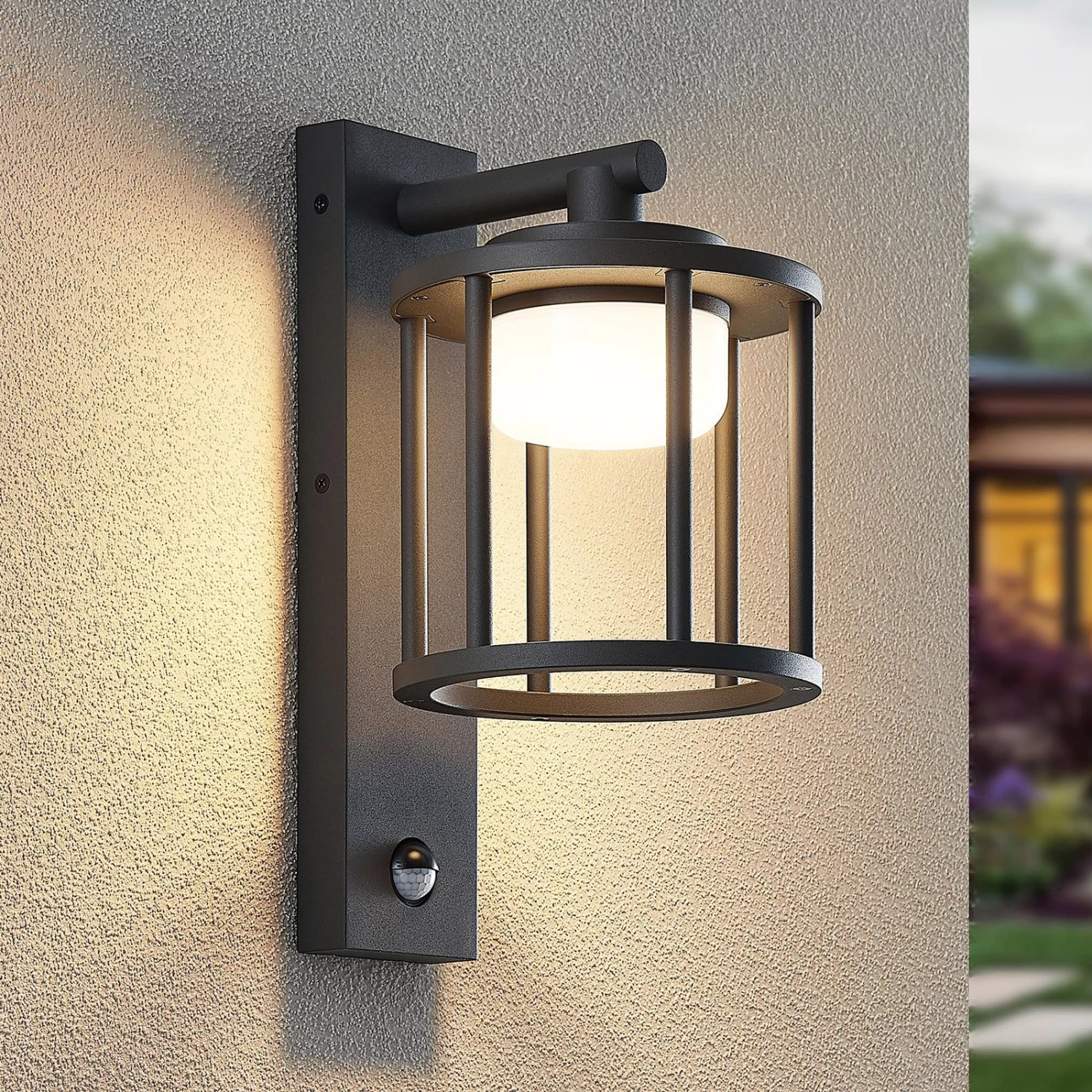 Lucande Berenike AuĂenwandleuchte Mit Sensor