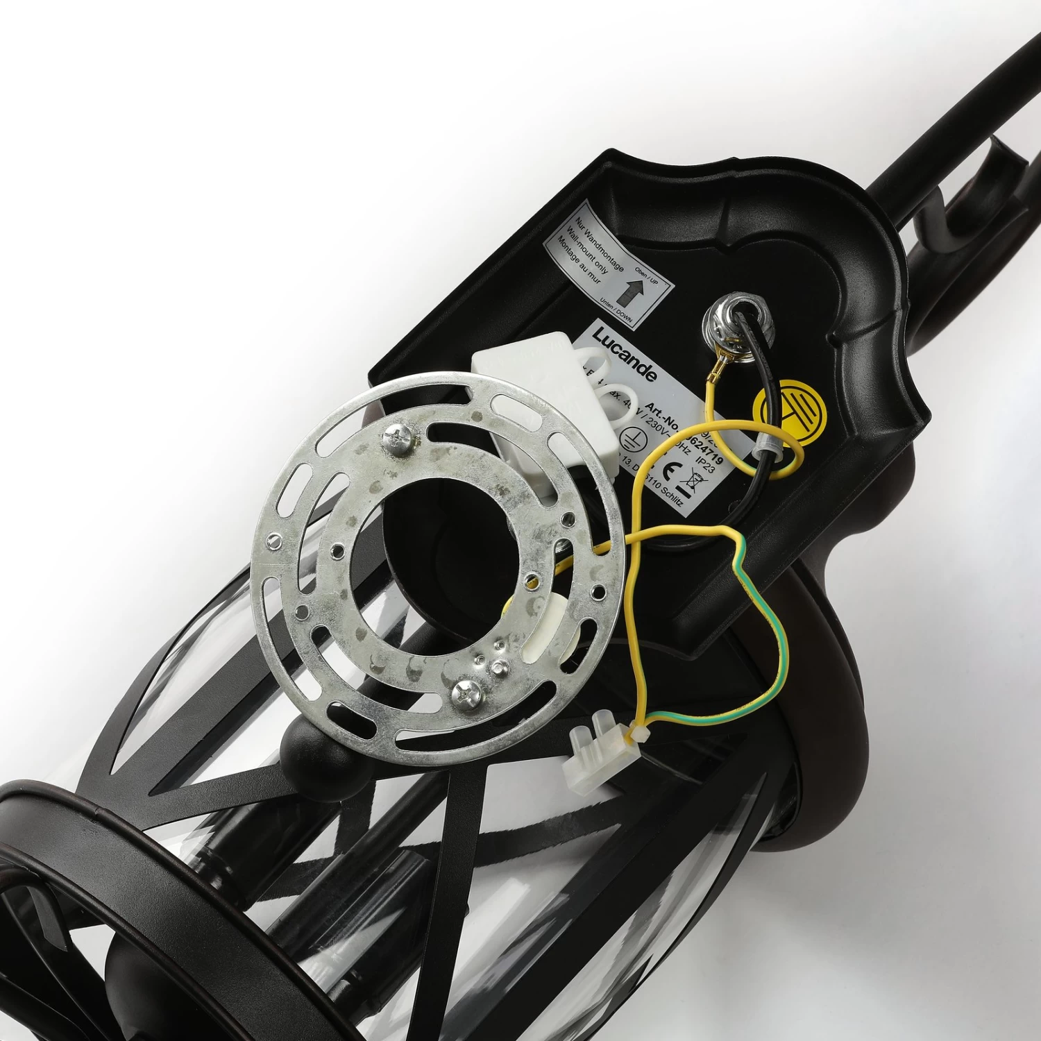 Lucande Marcellino AuĂenwandleuchte, Rostfarben â Bild 8