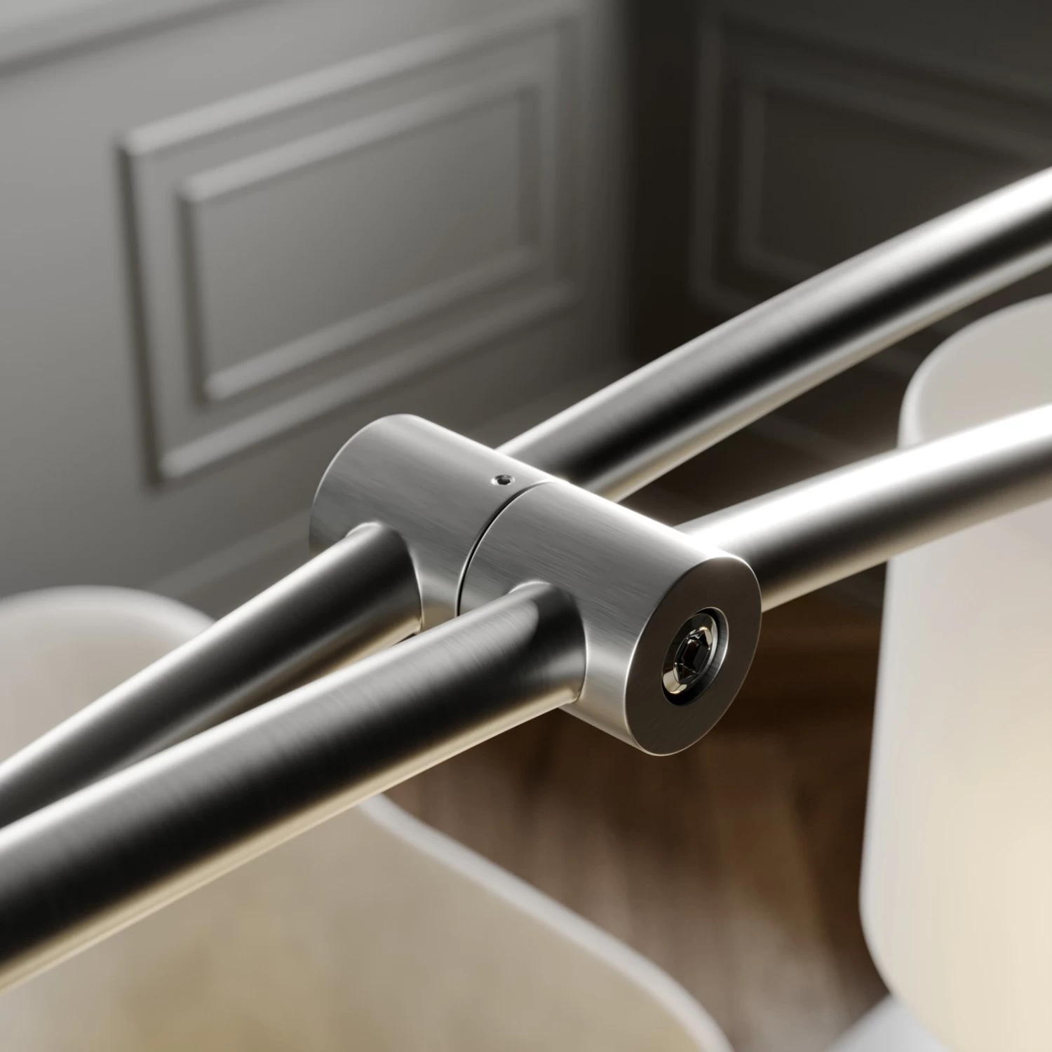 Lucande Juljana Pendellampe, 4-fl., Glasschirme â Bild 5