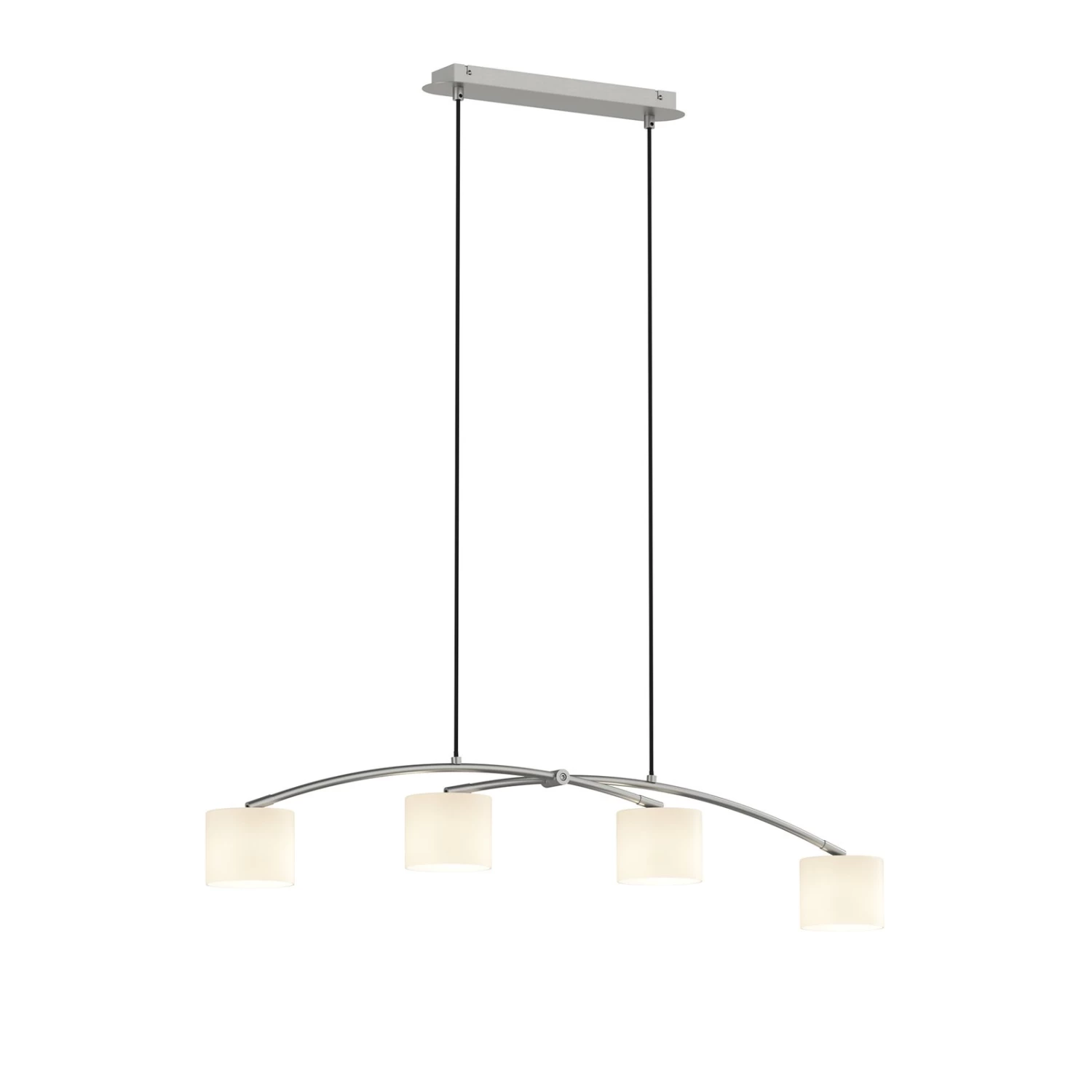 Lucande Juljana Pendellampe, 4-fl., Glasschirme â Bild 6