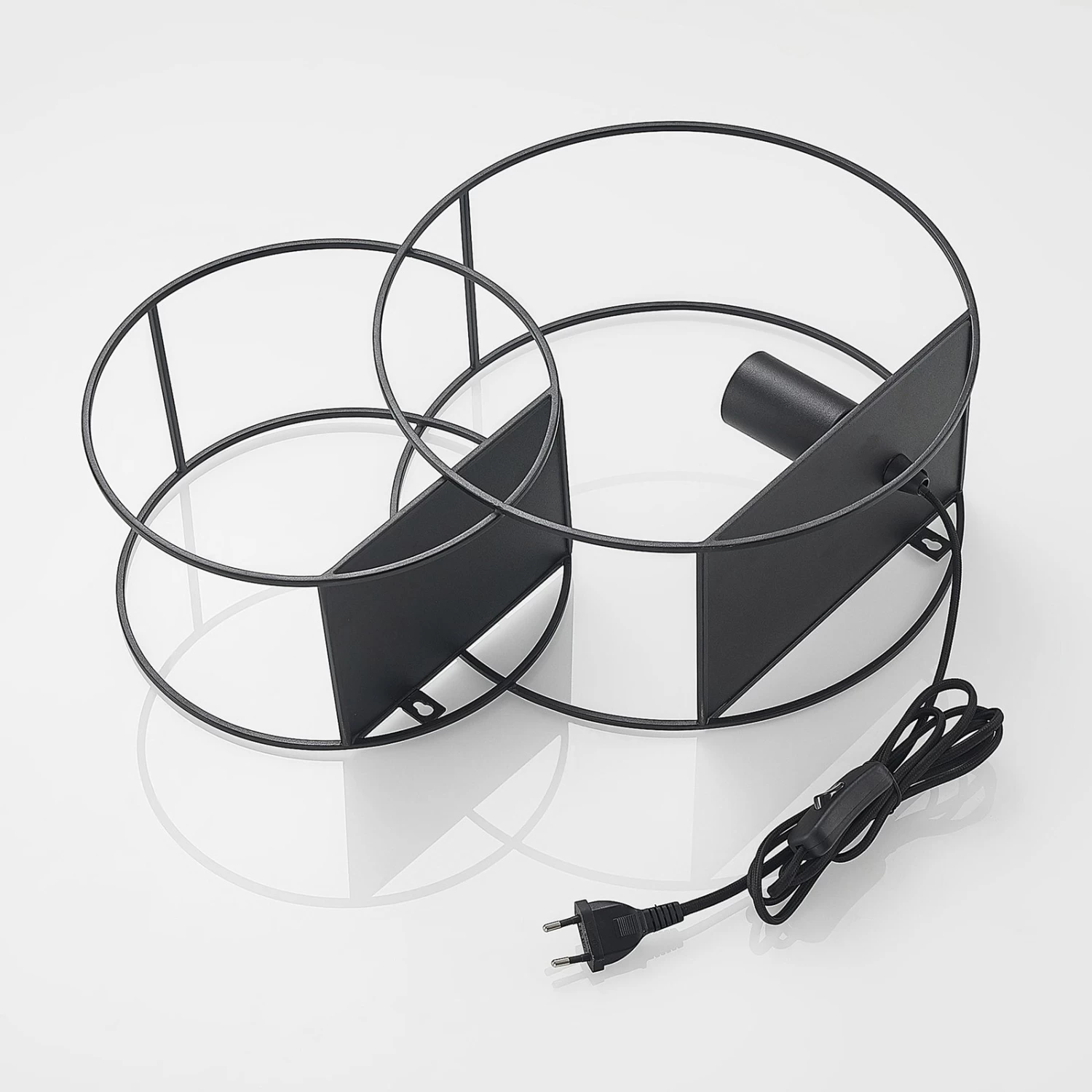 Lucande Andrik Wandleuchte, Rund, 2 Kreise â Bild 9