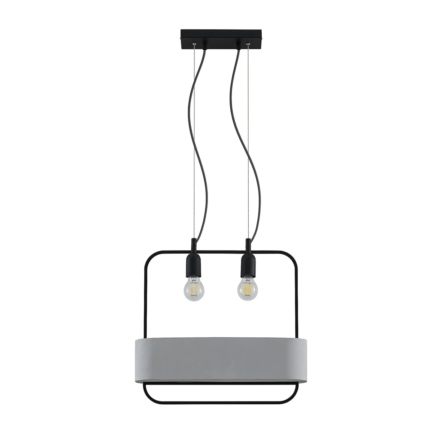 Lucande Teona HĂ€ngeleuchte Mit Beton, Zweiflammig â Bild 3