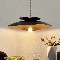 Lucande Elidan Hängeleuchte In Schwarz