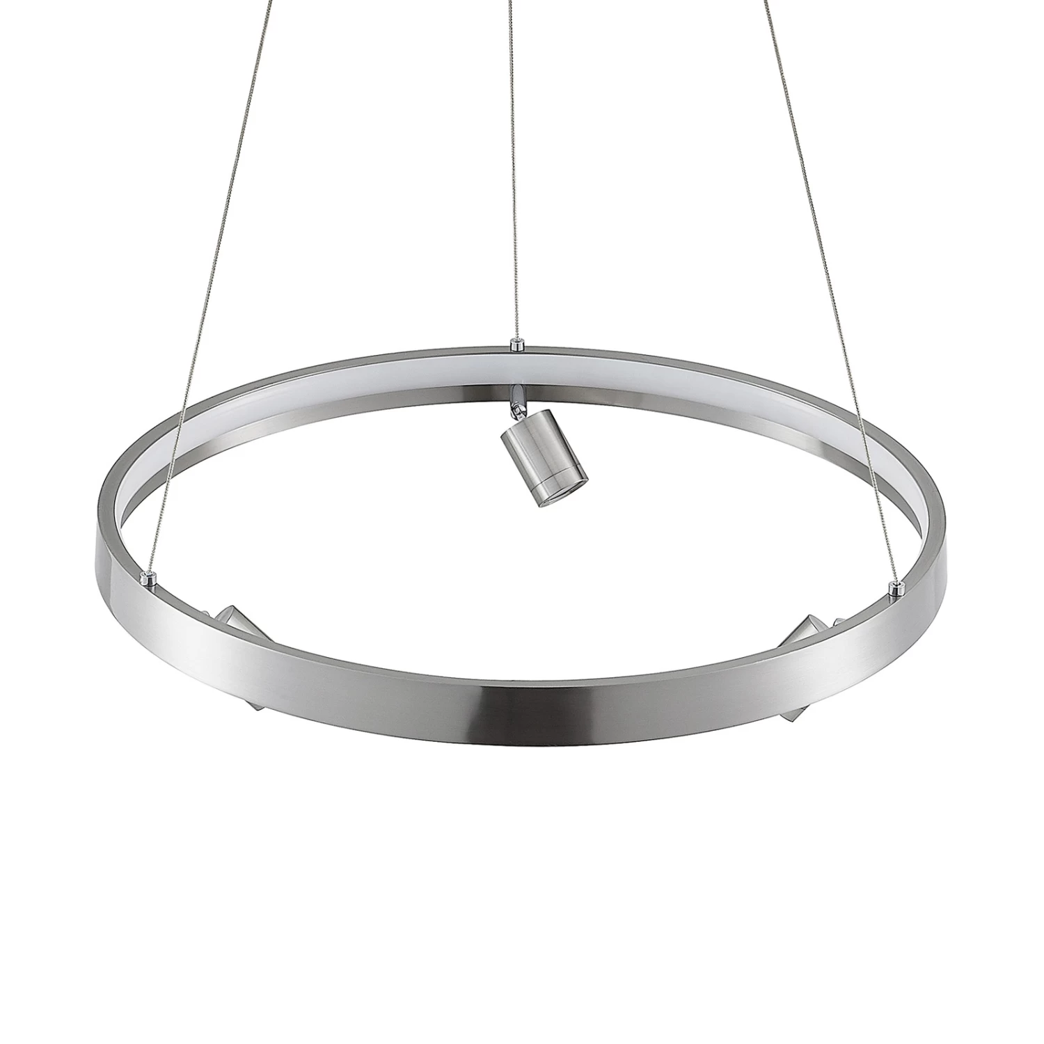 Lucande Paliva LED-HĂ€ngeleuchte, 48 Cm, Nickel â Bild 7