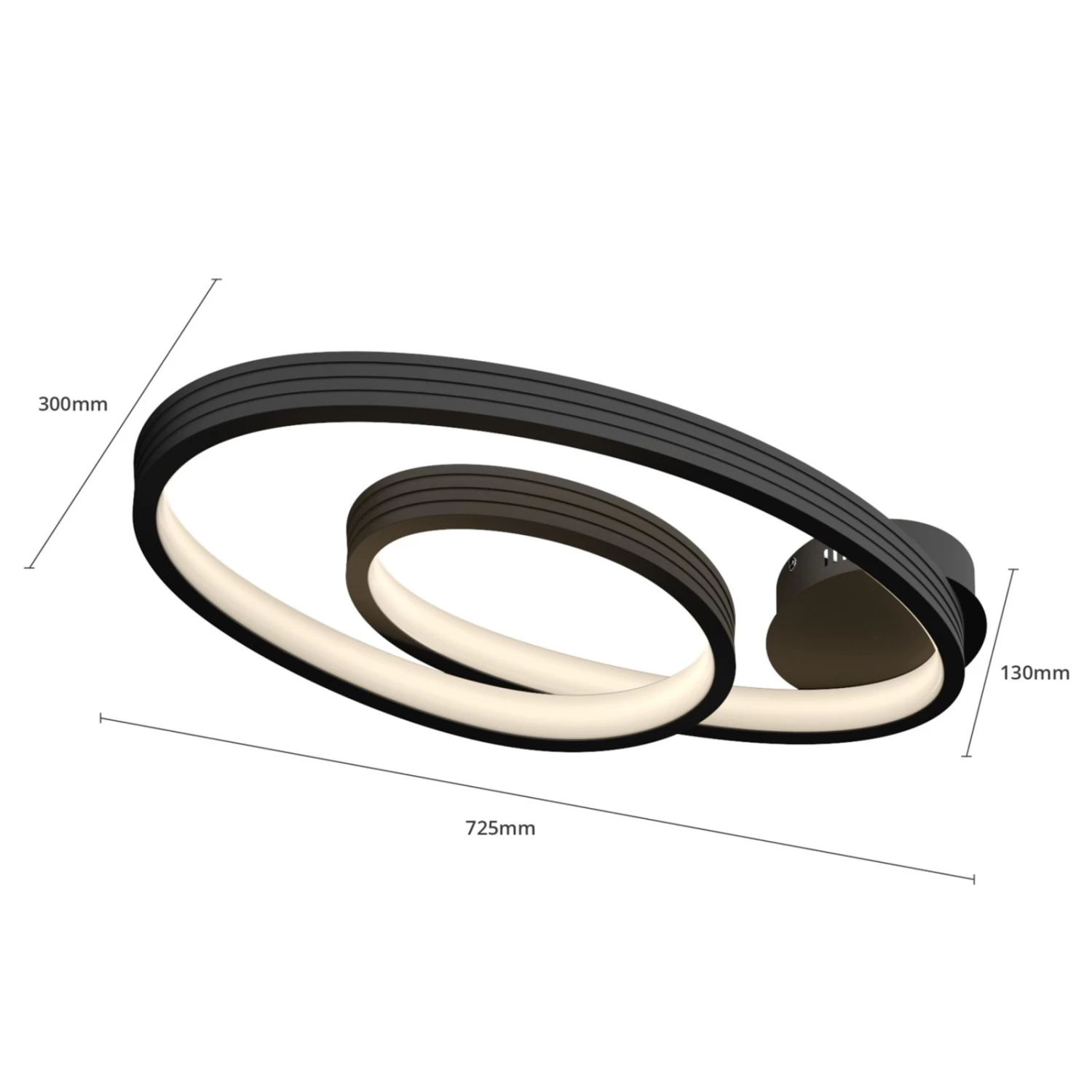 Lucande Bronwyn LED-Deckenleuchte, 72,5 Cm â Bild 7