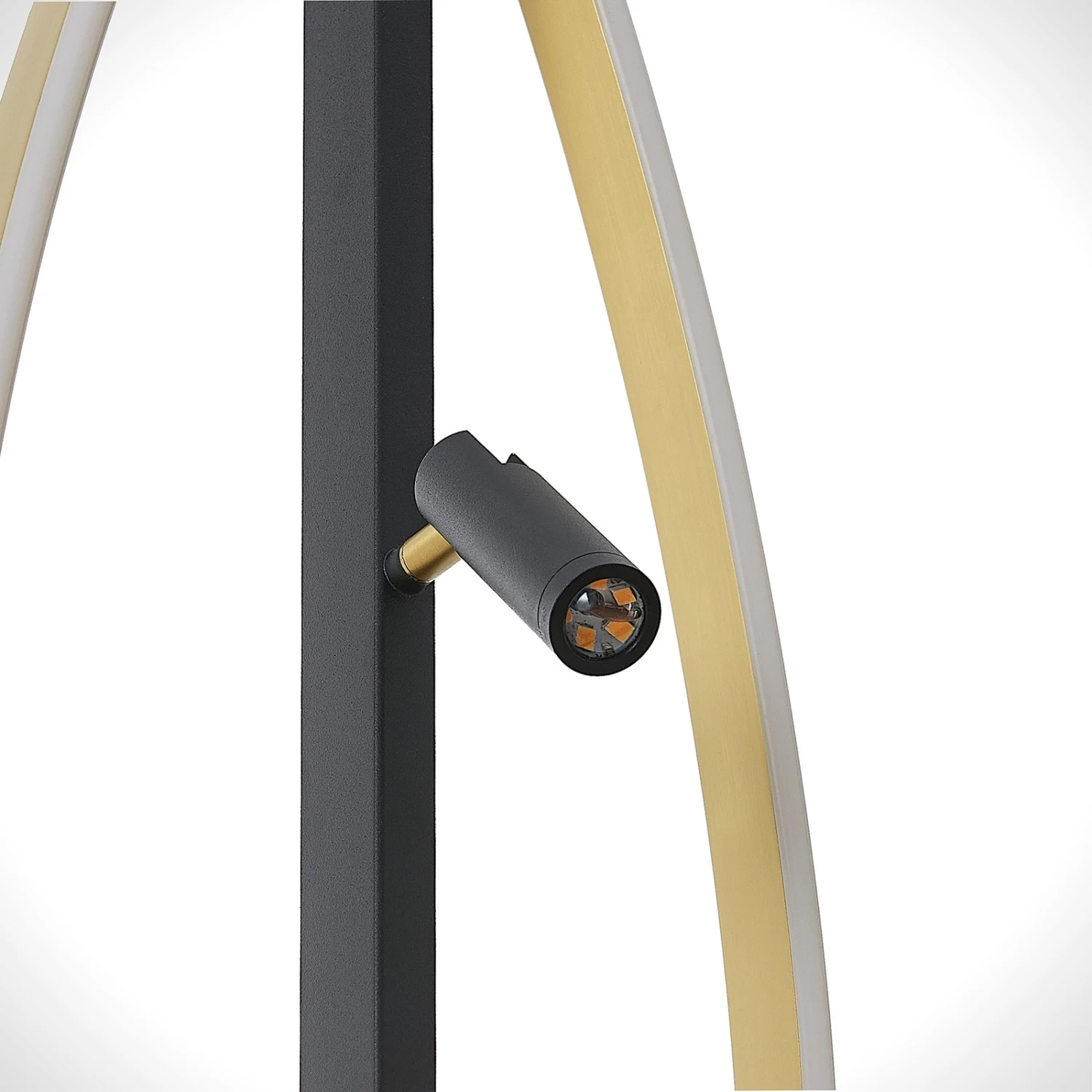 Lucande Matwei LED-Stehlampe, Oval, Messing â Bild 5