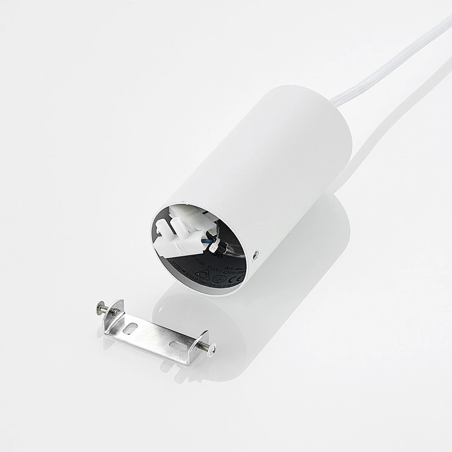 Lucande Filoreta Pendellampe, 45 Cm, Weiß – Bild 9