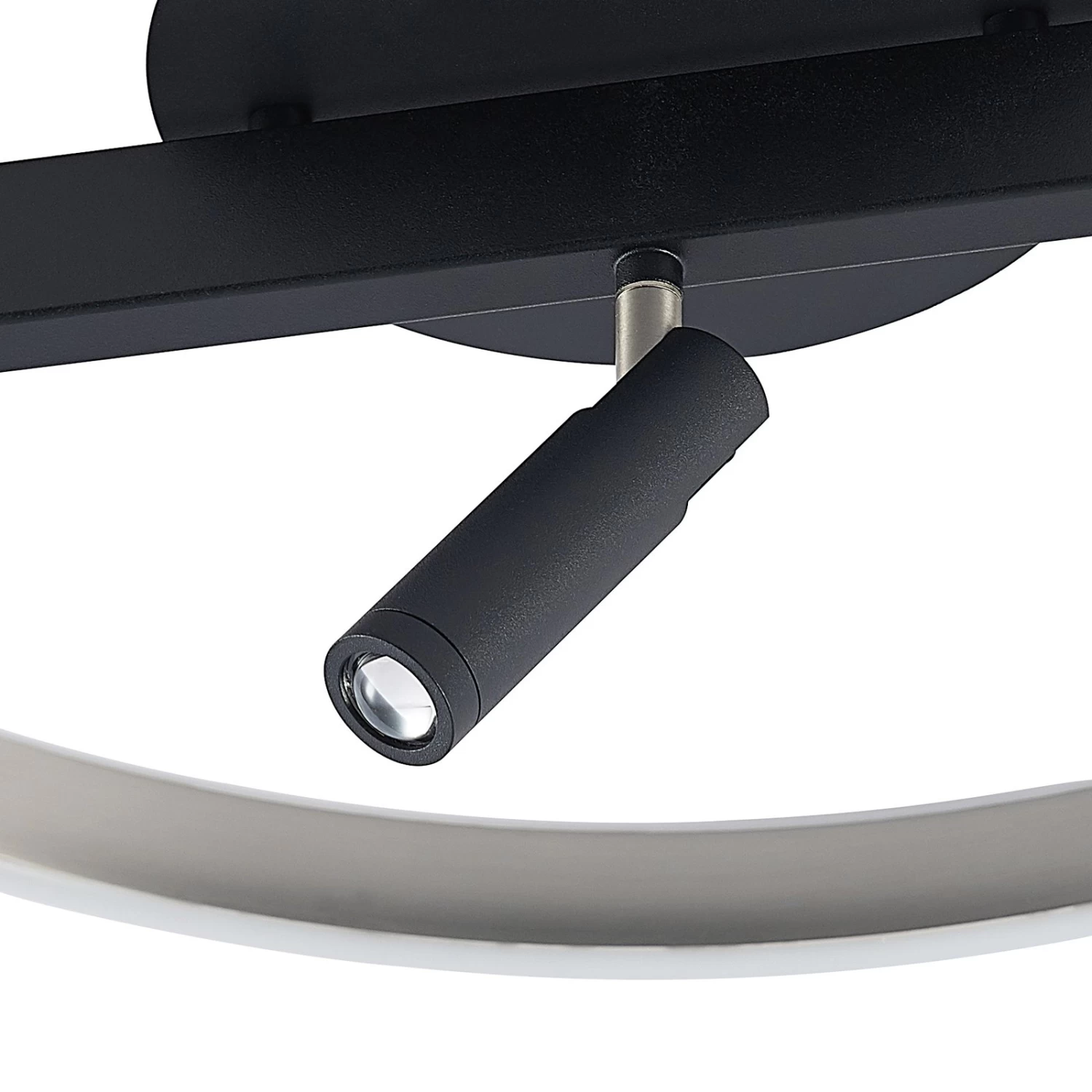 Lucande Matwei LED-Deckenlampe Ringförmig, Nickel – Bild 8